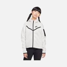 Nike Sportswear Tech Fleece SS25 Full-Zip Hoodie (Girls) Çocuk Ceket