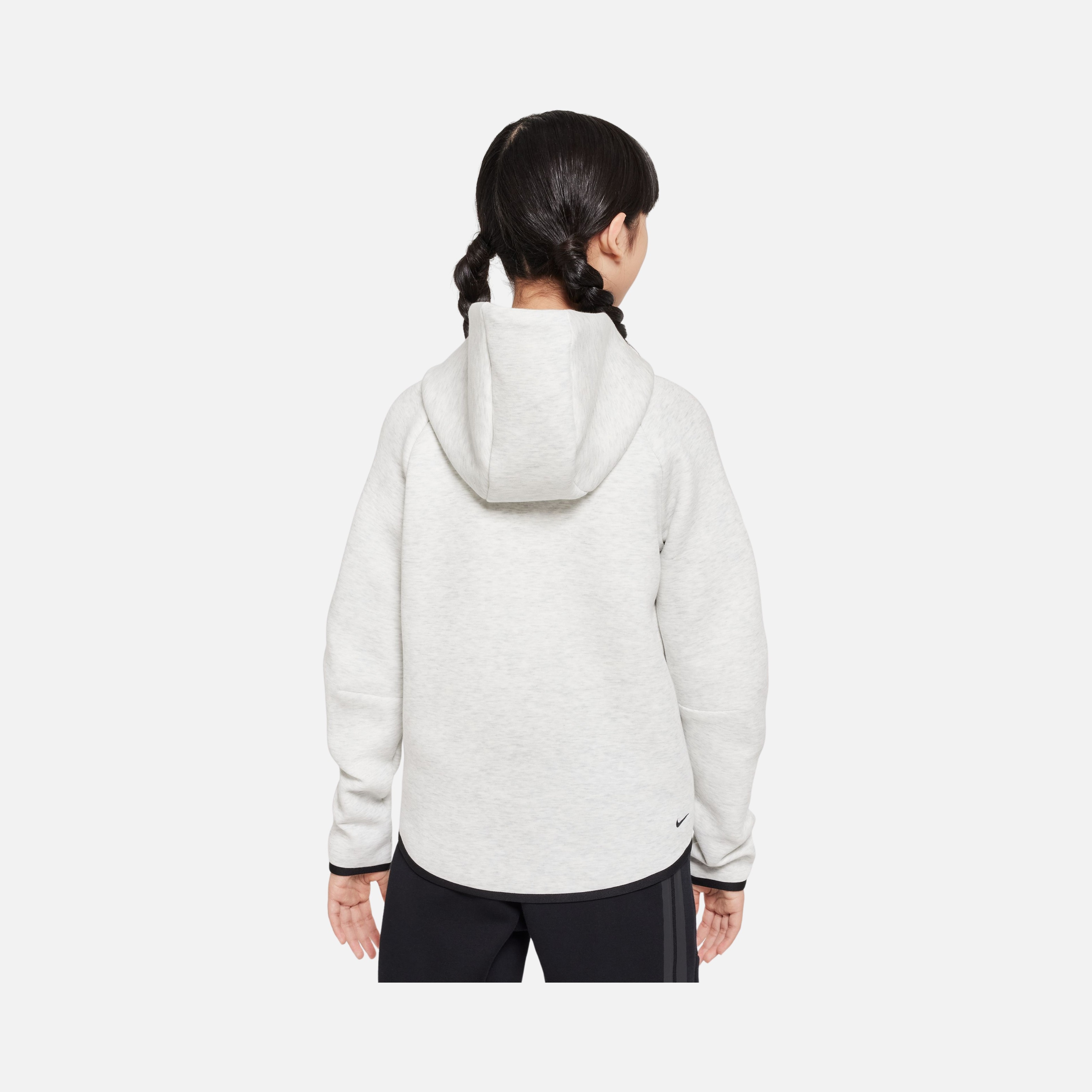 Nike Sportswear Tech Fleece SS25 Full-Zip Hoodie (Girls) Çocuk Ceket