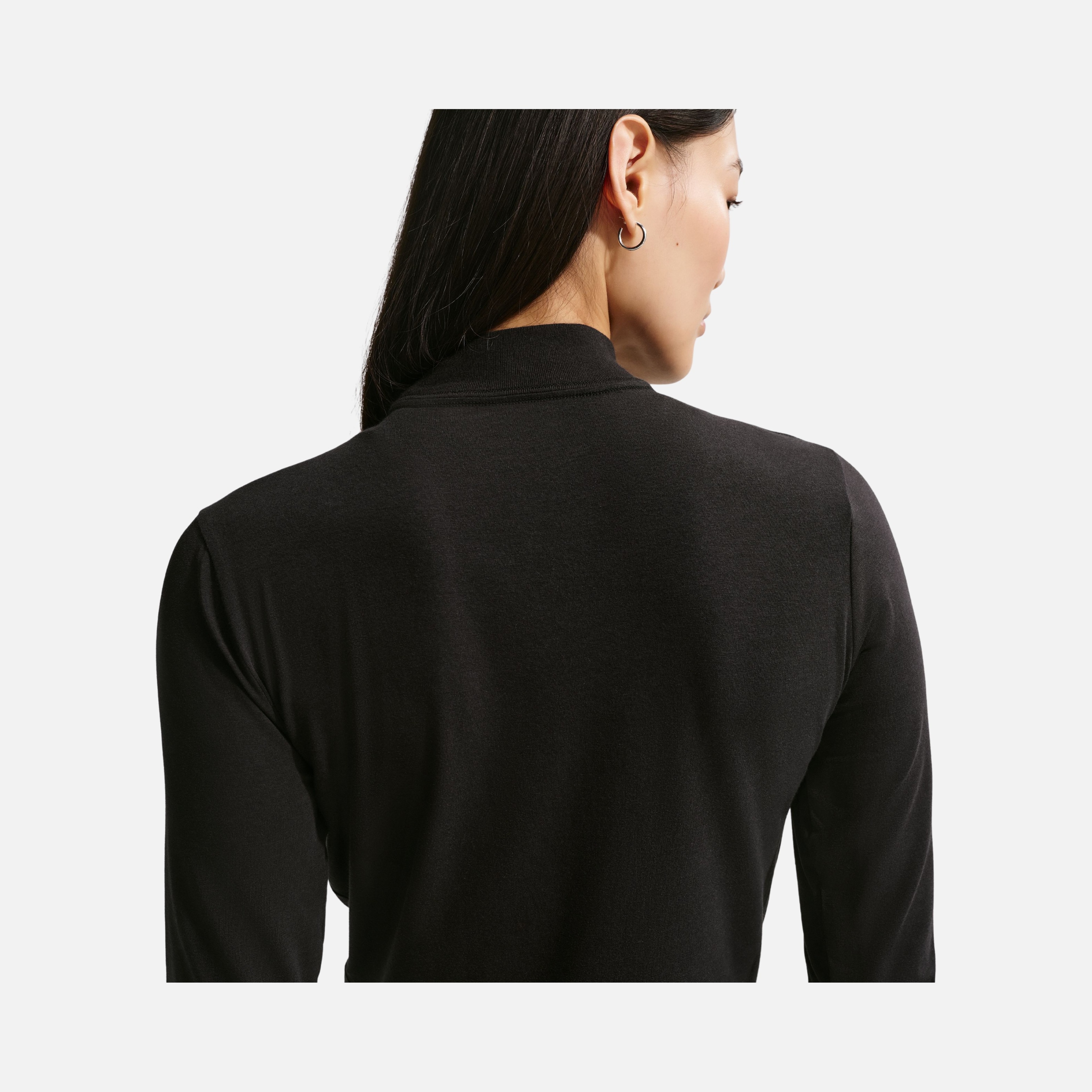 Nike Chill Knit Mock Tee Kadın Uzun Kollu Tişört