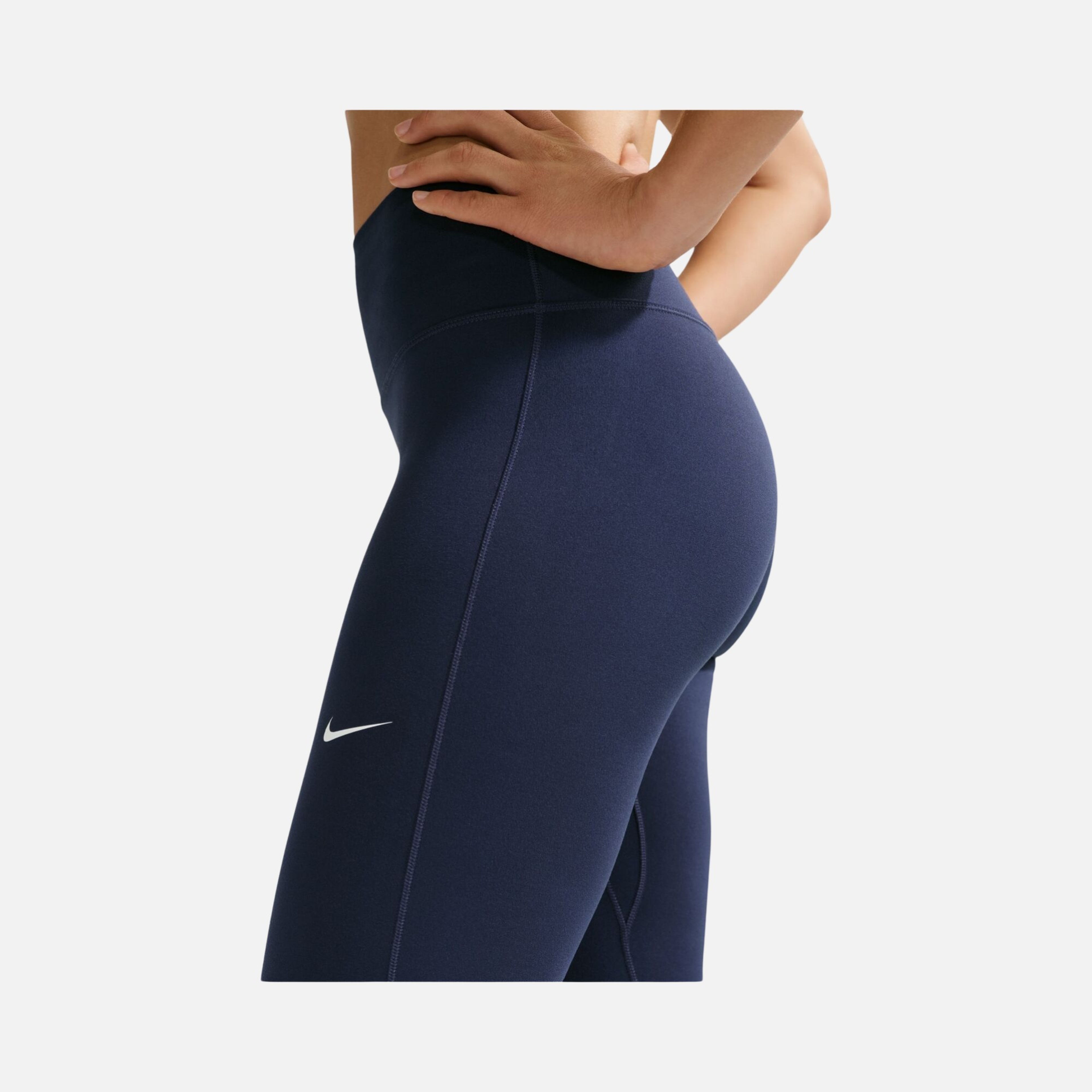 Nike One Dri-Fit Tight High-Waisted Flared Useam Kadın Tayt