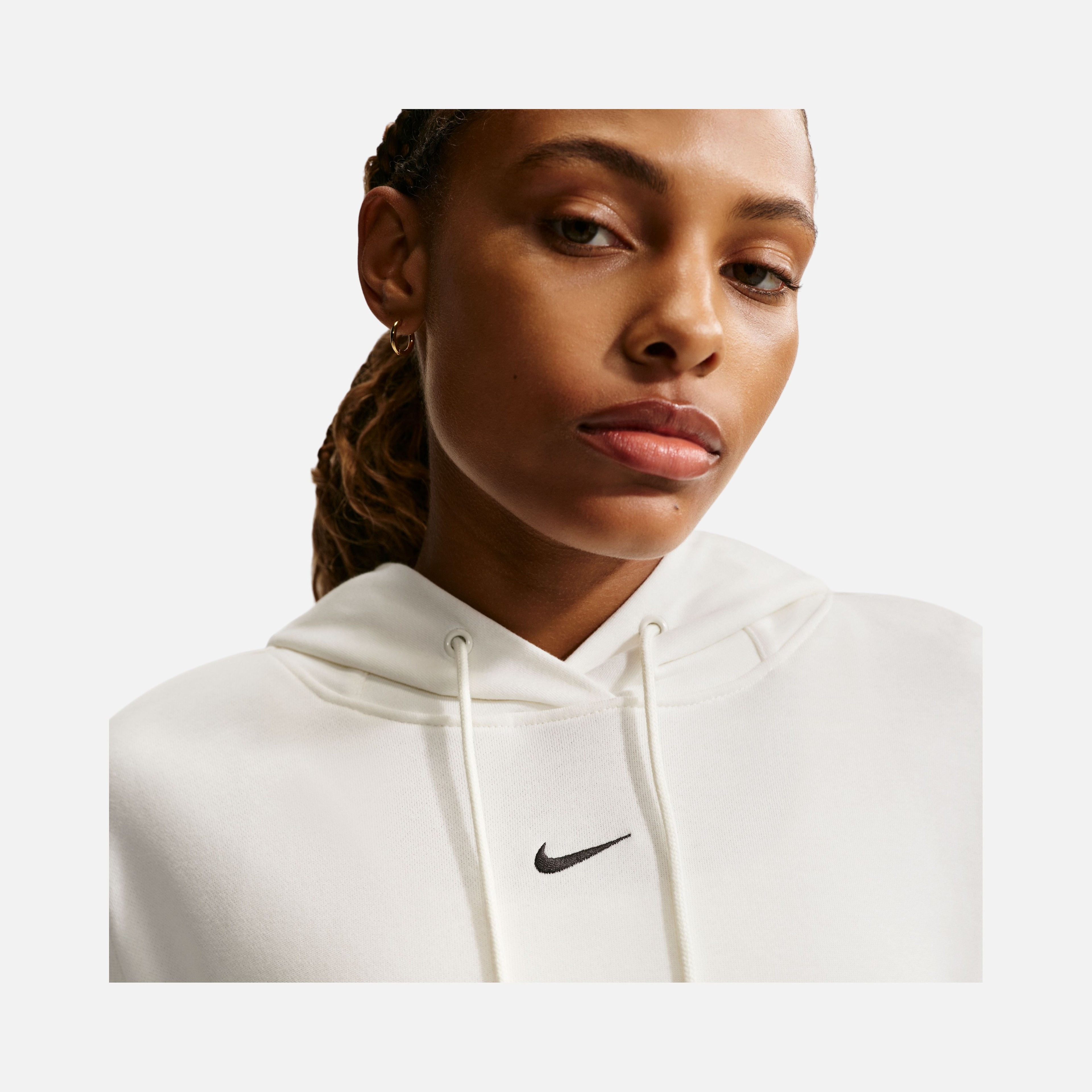 Nike W Phoneix Fleece Os Po Hoodie Kadın Kapüşonlu Sweatshirt