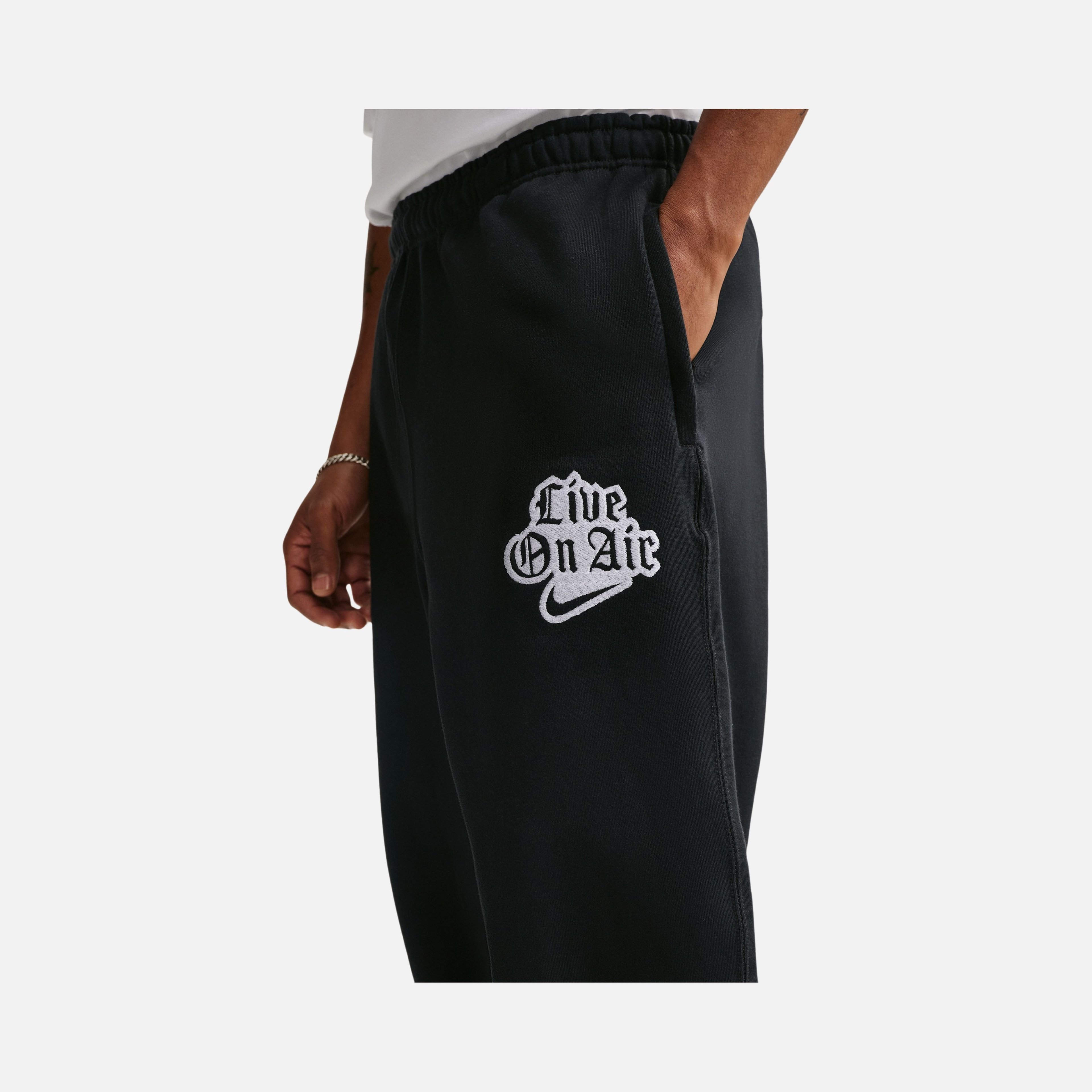 Nike M Nk Solo Sw Fleece Cuff Erkek Pantolon