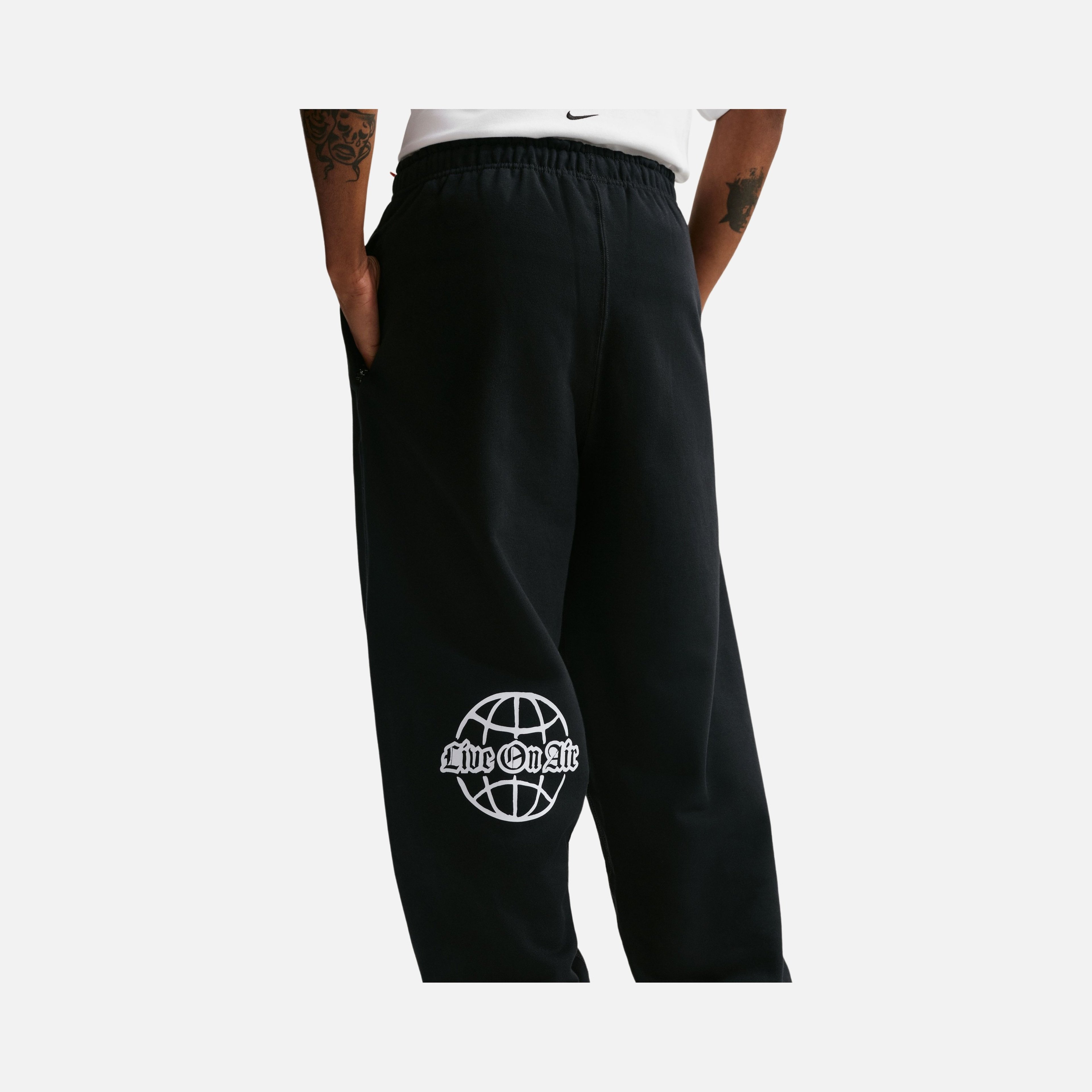 Nike M Nk Solo Sw Fleece Cuff Erkek Pantolon