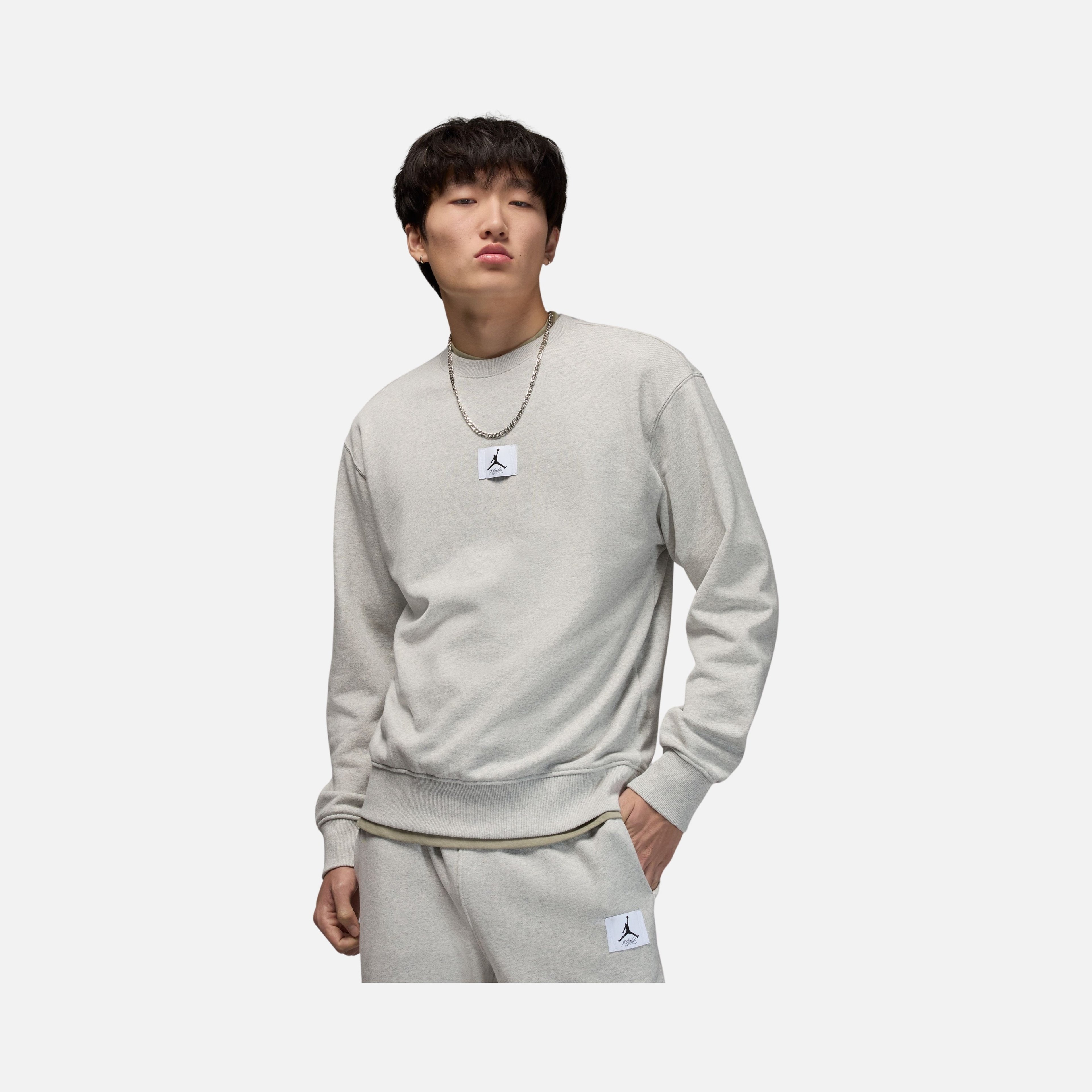 Nike MJ Flight Fleece Crew Erkek Sweatshirt