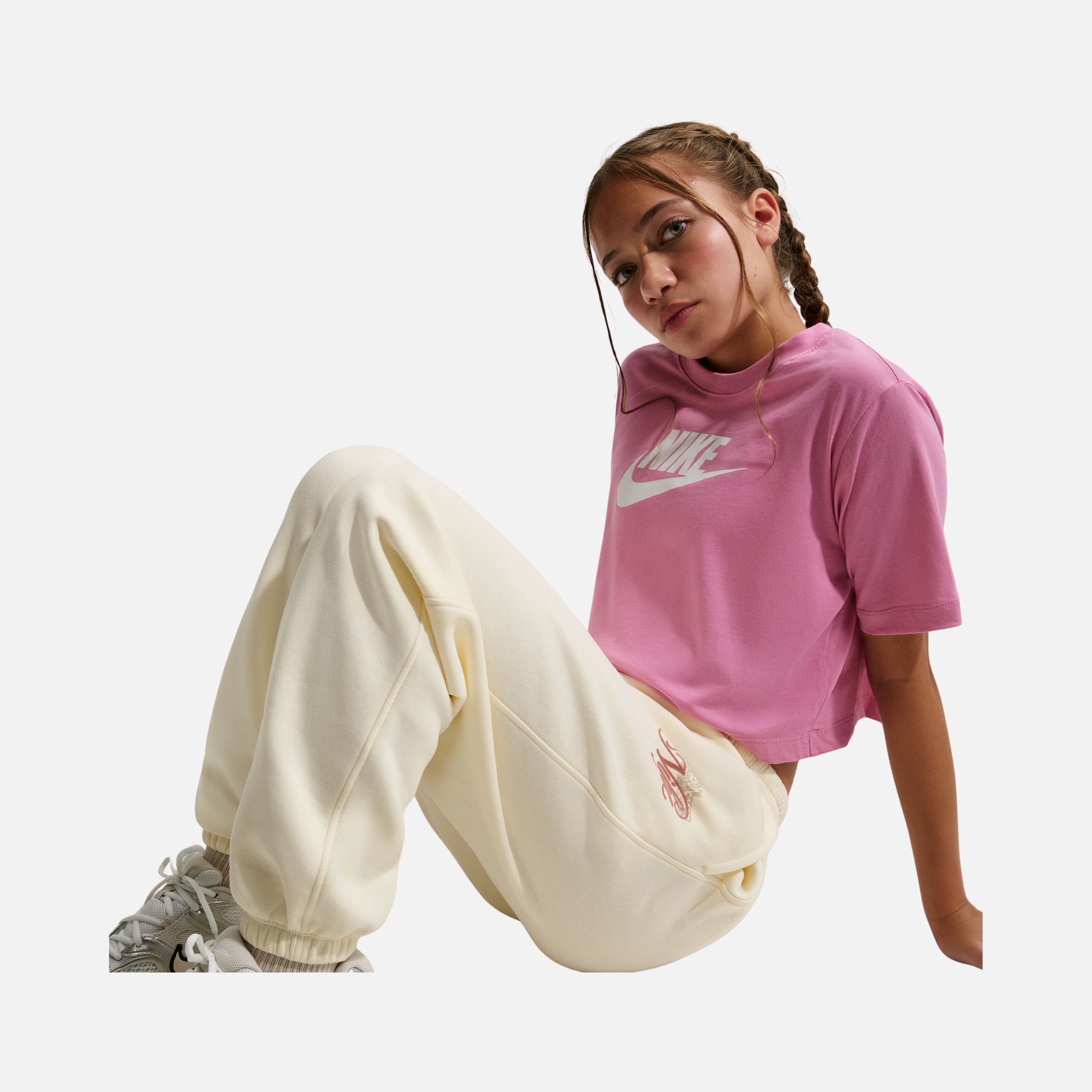 Nike G Nsw Club Fleece Lse Gfx Çocuk Pantolon