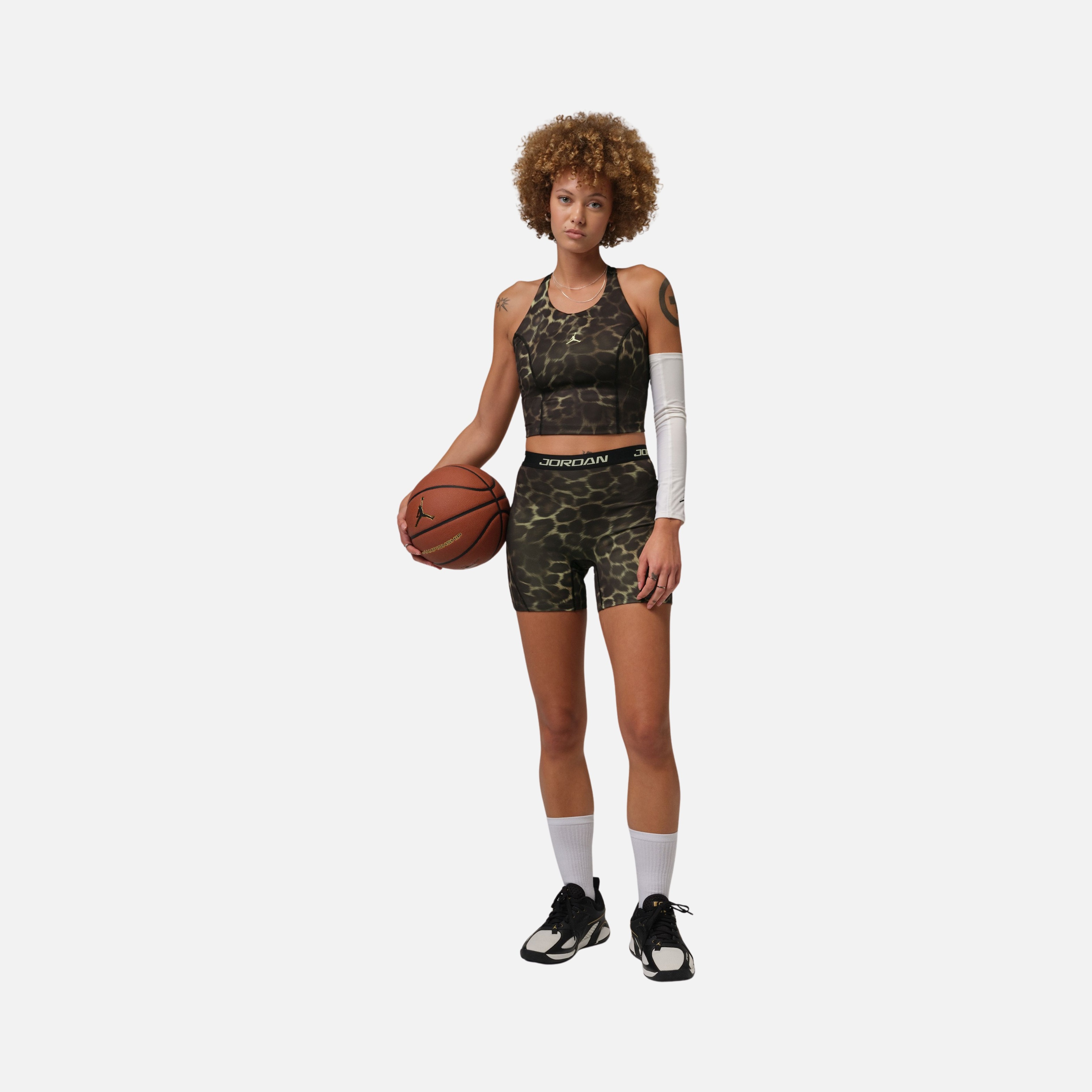 Nike W Jordan Spt Df Tank Aop Kadın Atlet