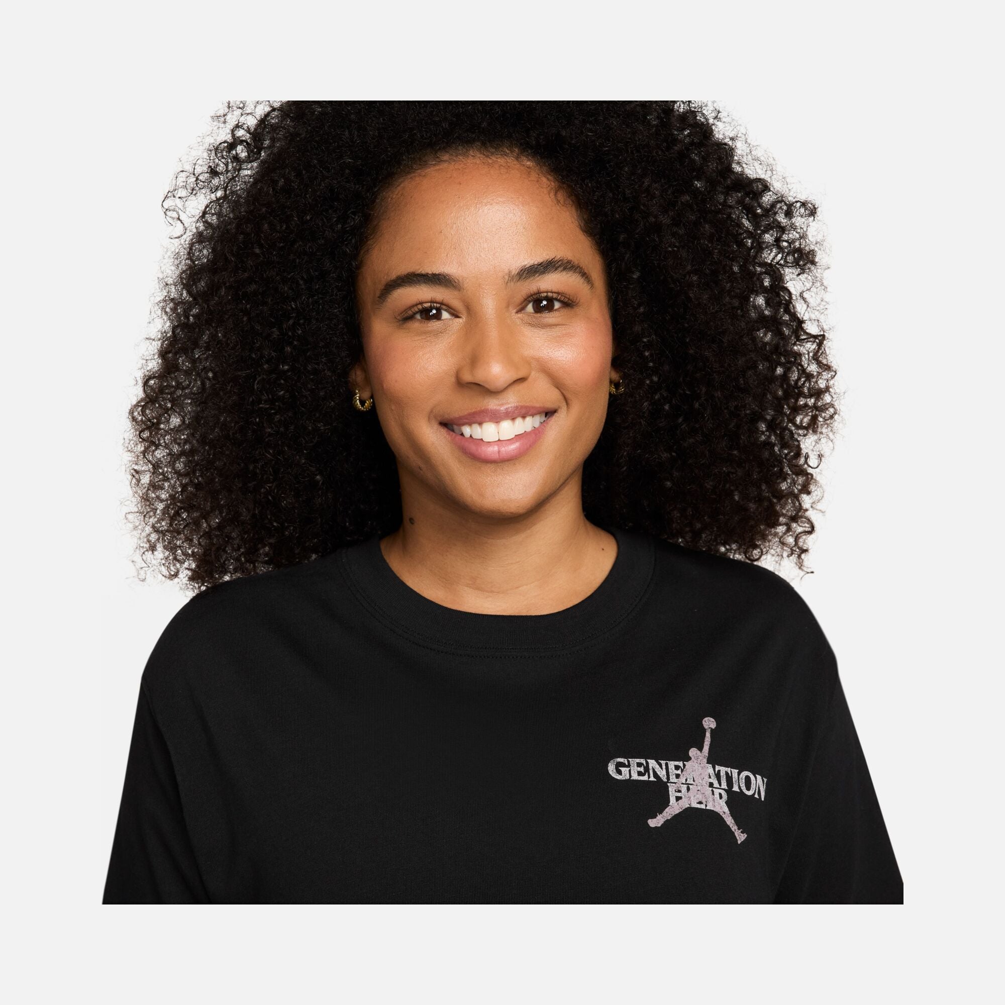 Nike W Jordan Spt Df Ss Gfx Tee Verb Kadın Tişört