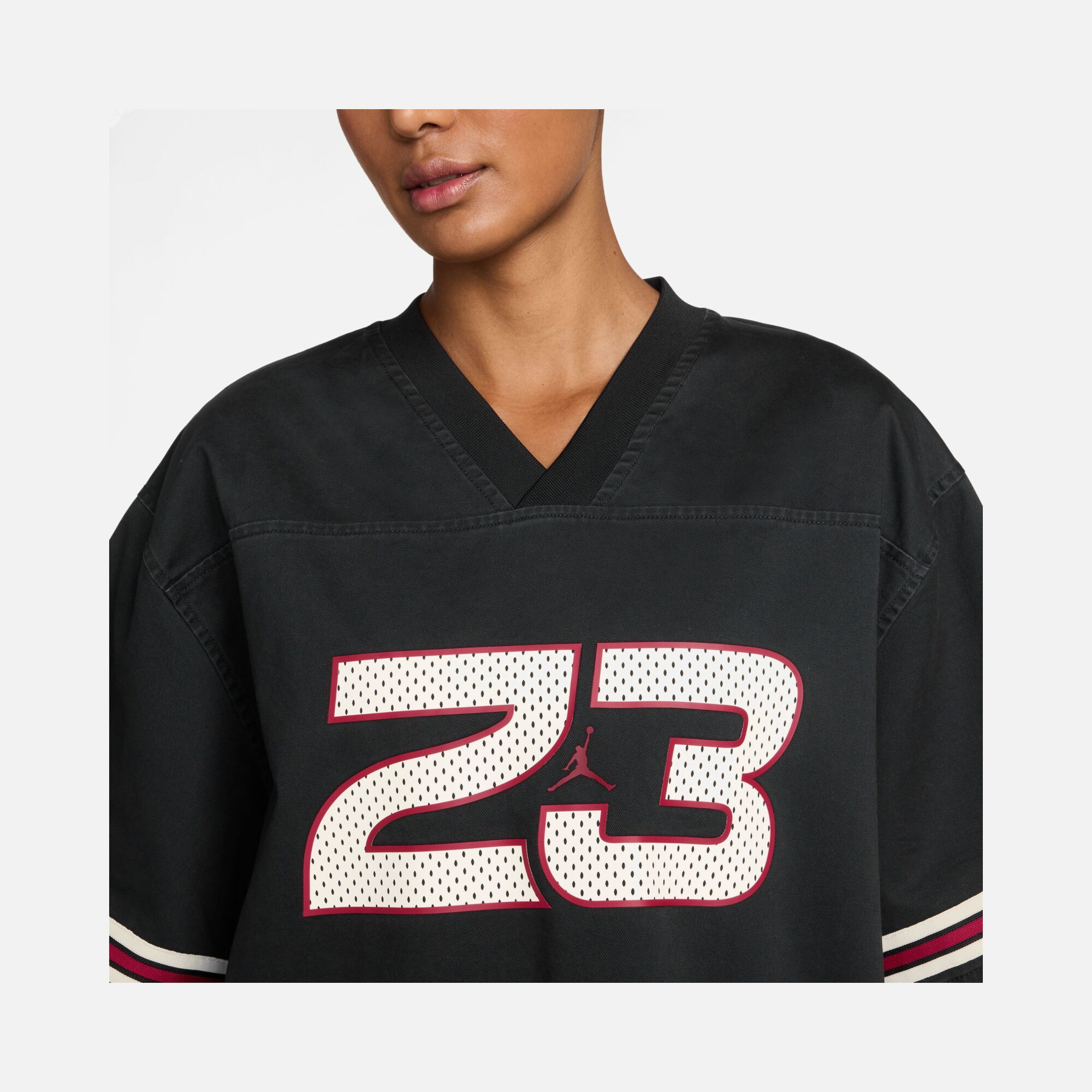 Nike Jordan Flt Woven Jrsy Top Kadın Tişört