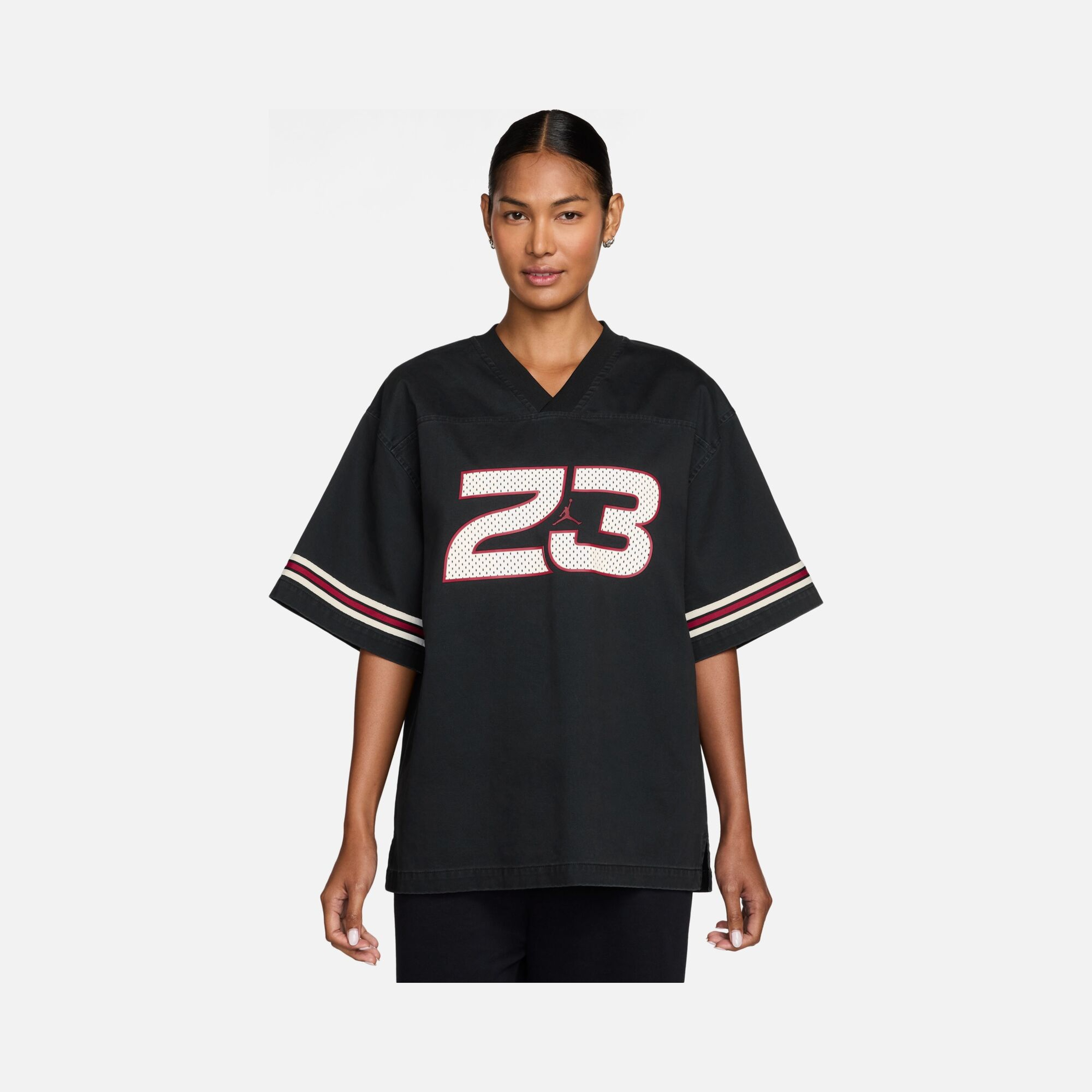 Nike Jordan Flt Woven Jrsy Top Kadın Tişört