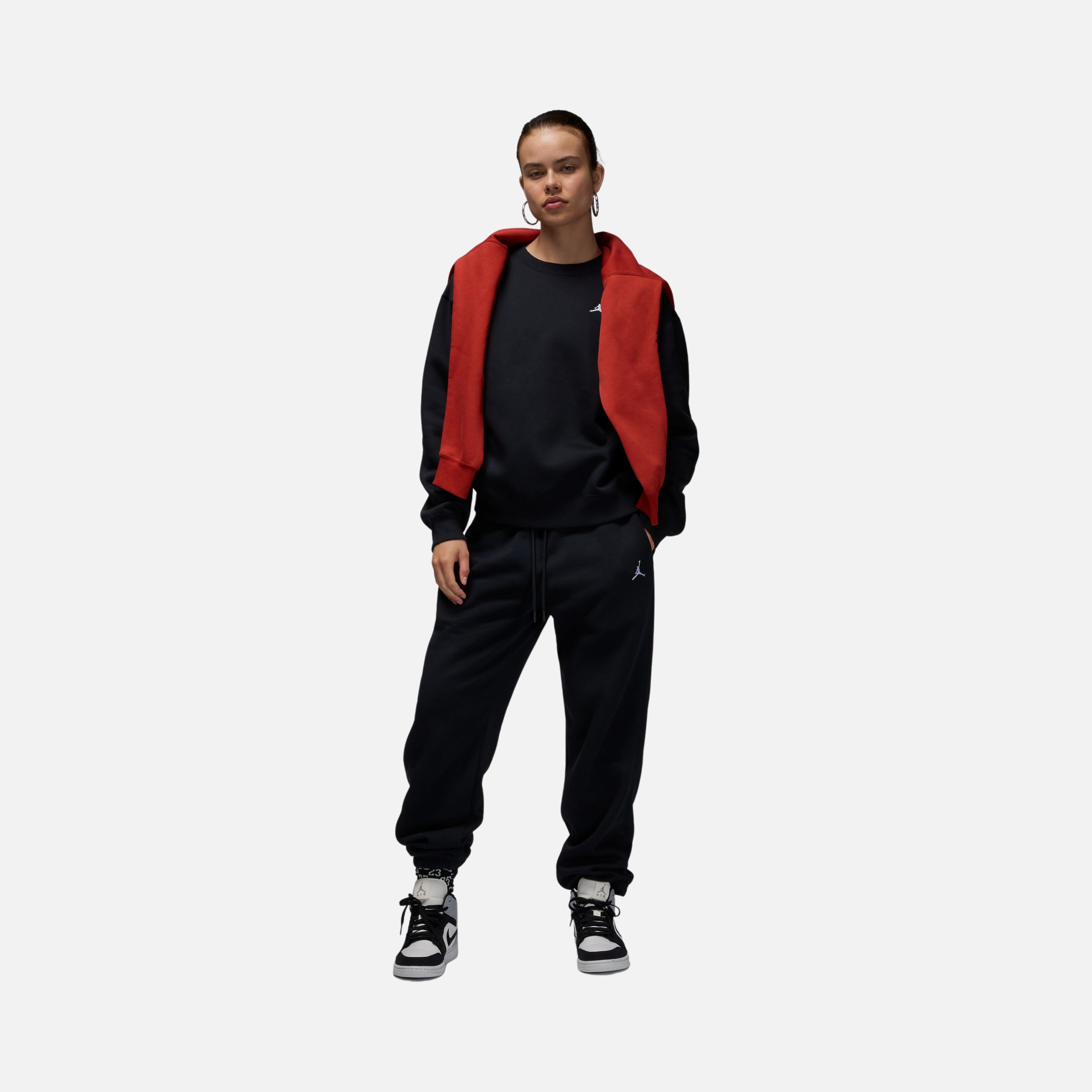 Nike W Jordan Brk Fleece Crew 24 Kadın Sweatshirt