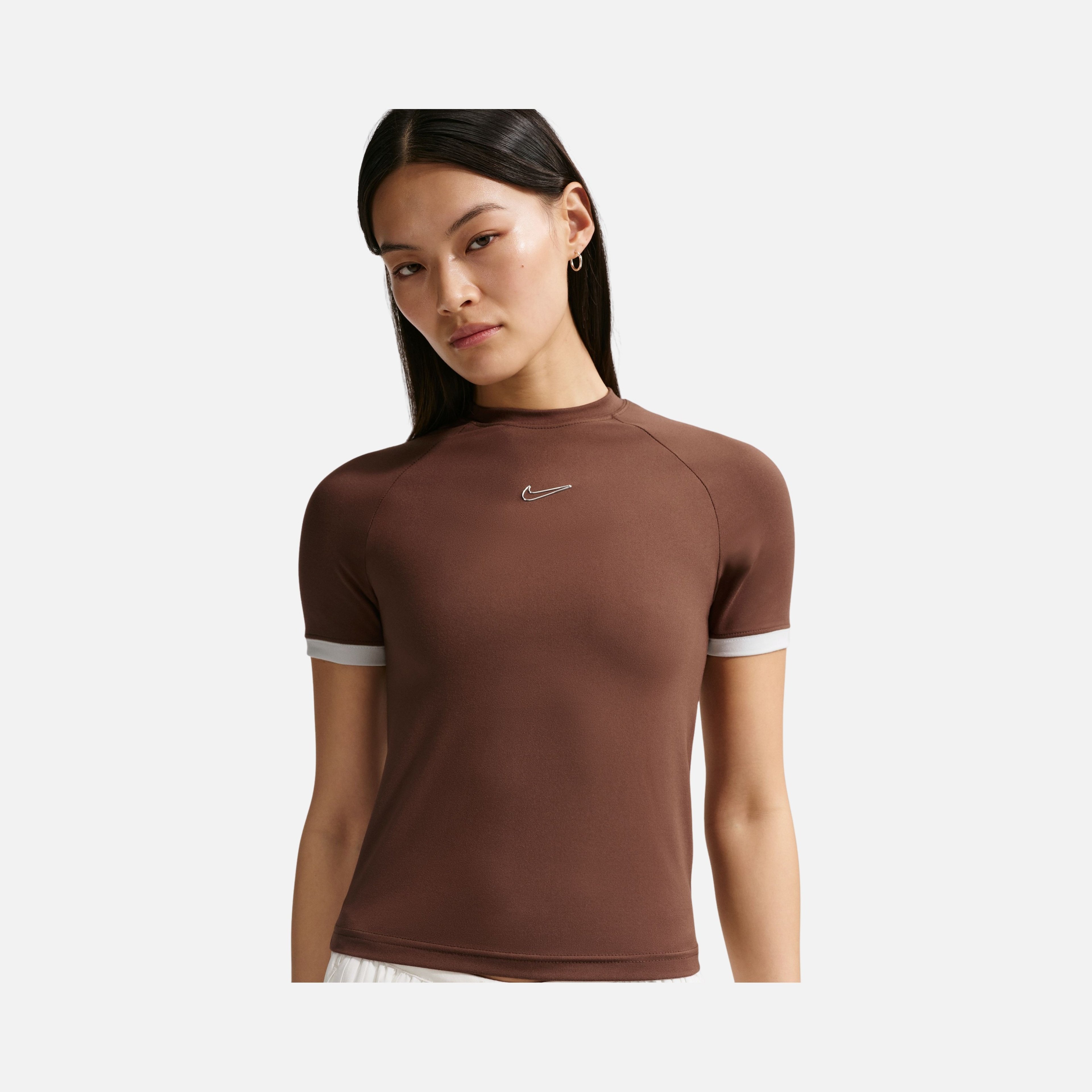 Nike Ss Fitted Top Gls Kadın Tişört