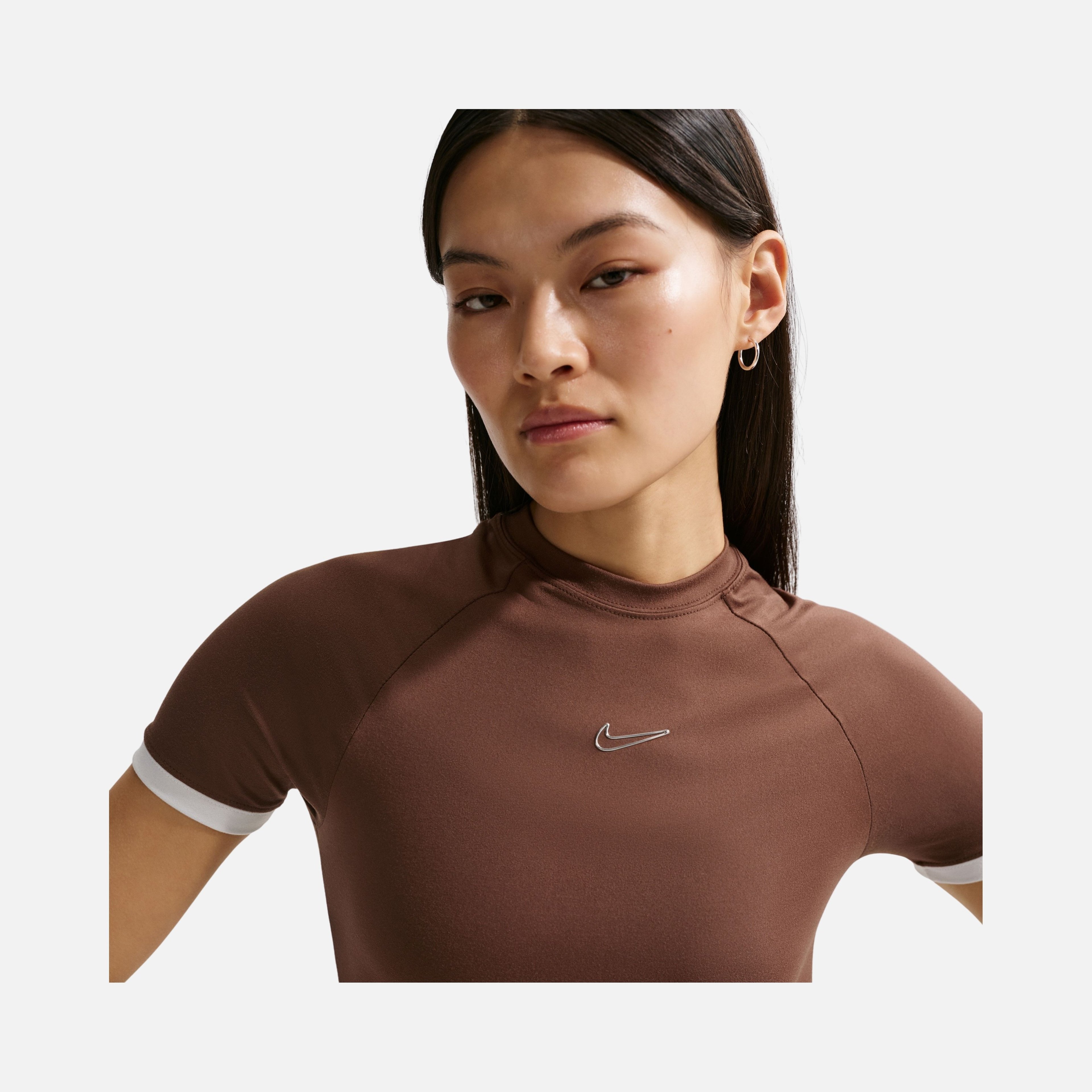 Nike Ss Fitted Top Gls Kadın Tişört