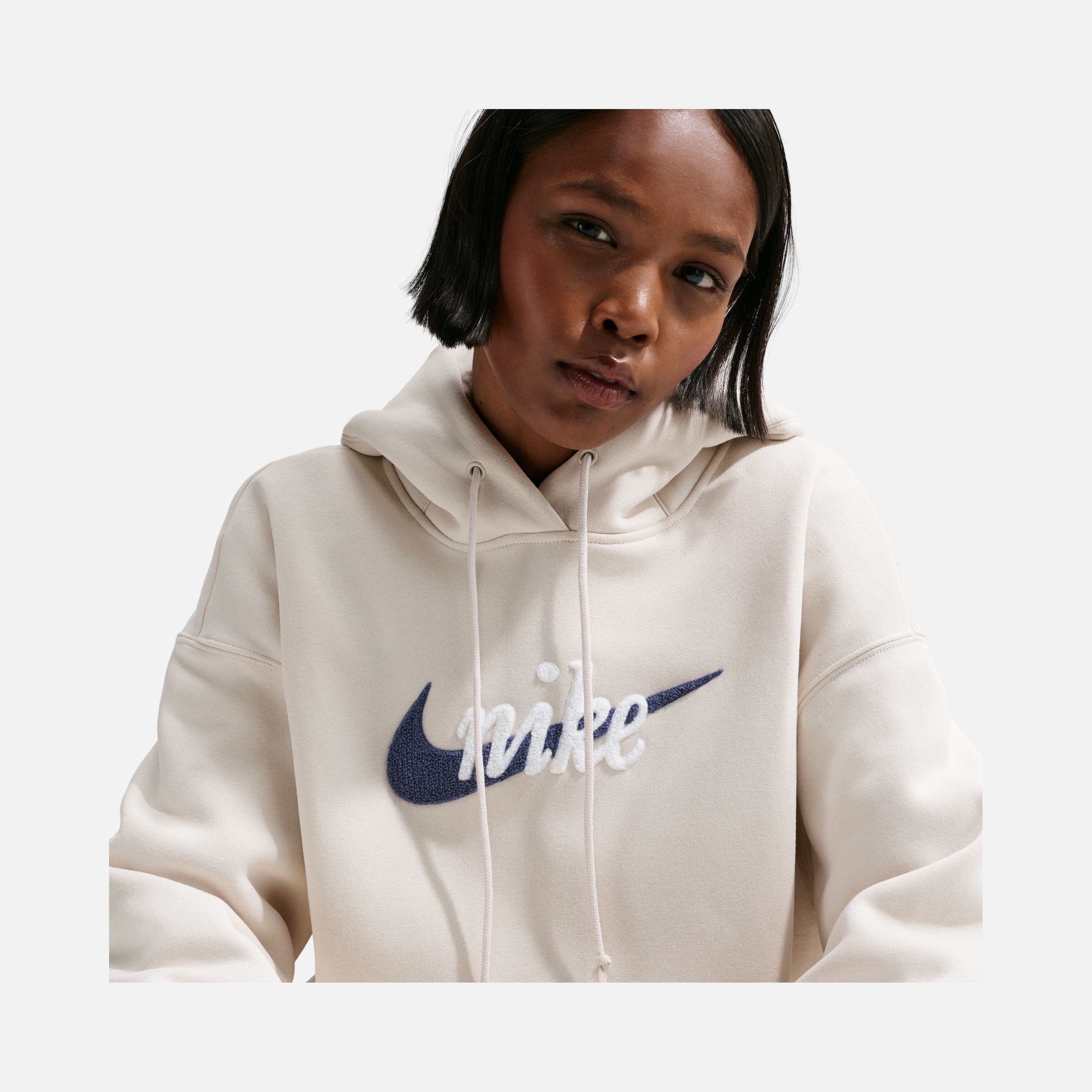 Nike Nsw Phoneix Fleece Os Logo Hdy Kadın Sweatshirt