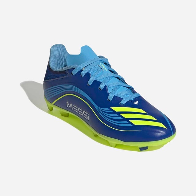 Adidas adidas Mavi F50 Messi League Fg/Mg Çocuk Krampon Barçın'da! Mavi - 4. görsel
