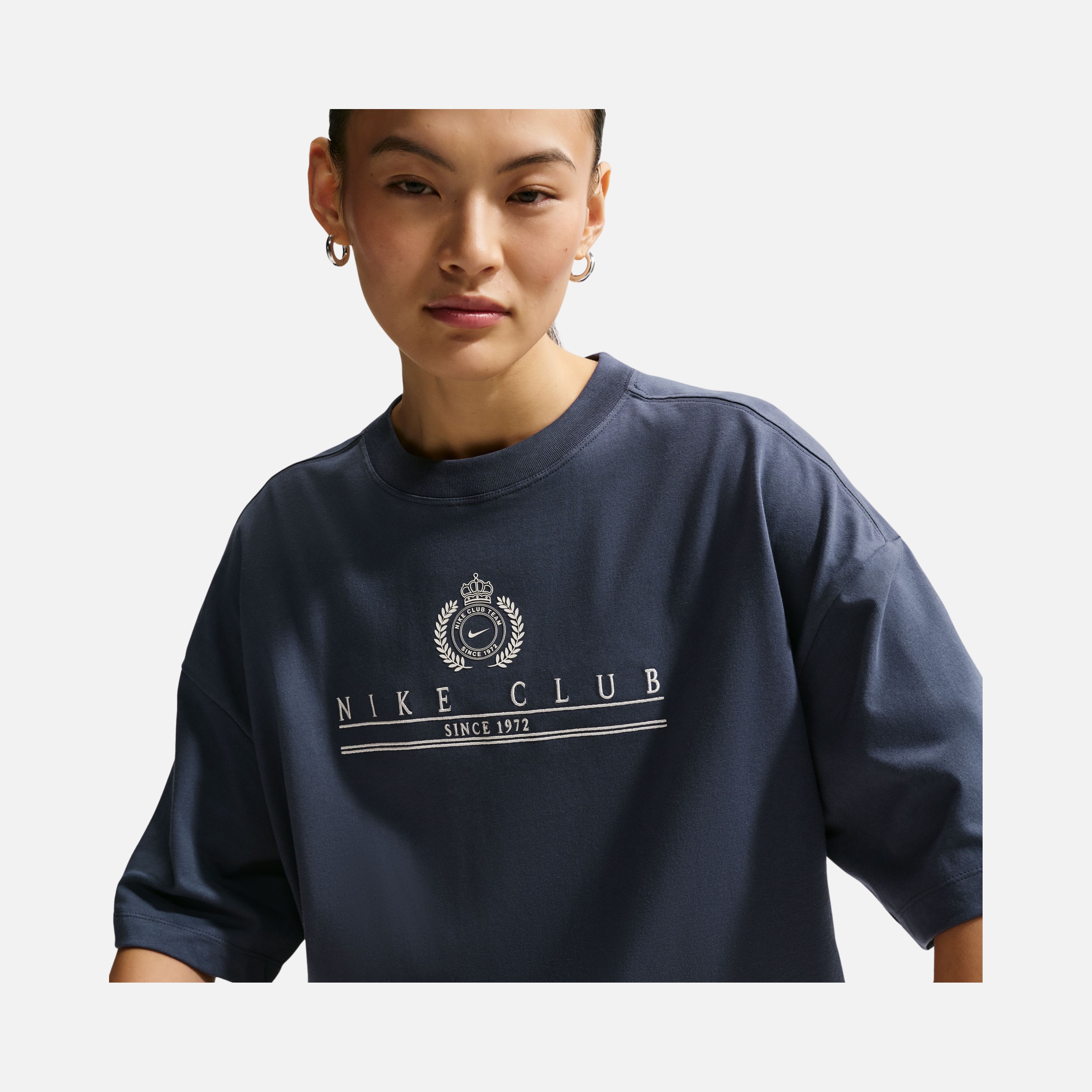 Nike W Nsw Classic Ss Tee Cntry Clb Kadın Tişört