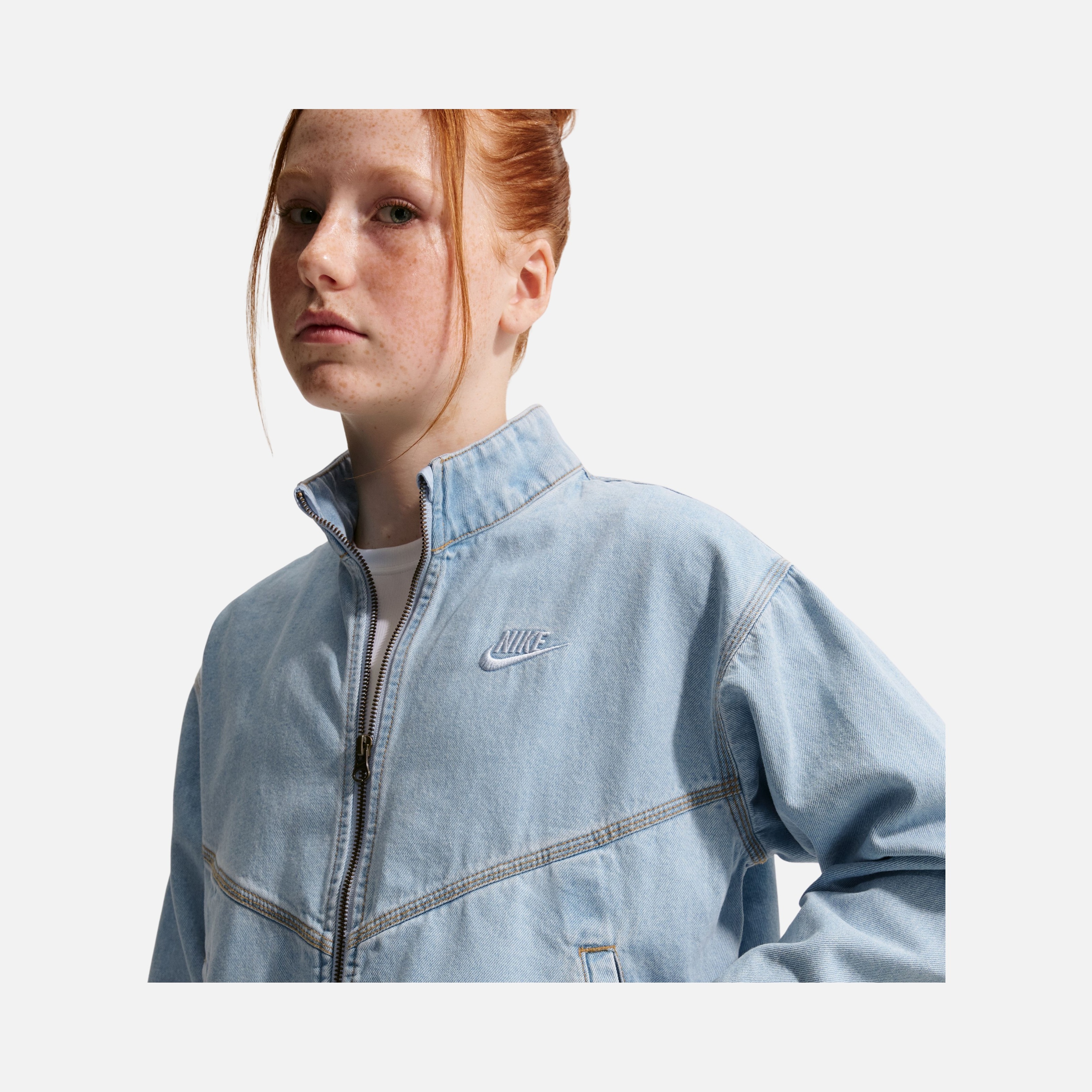 Nike G Nsw Wr Denim Jacket Çocuk Ceket