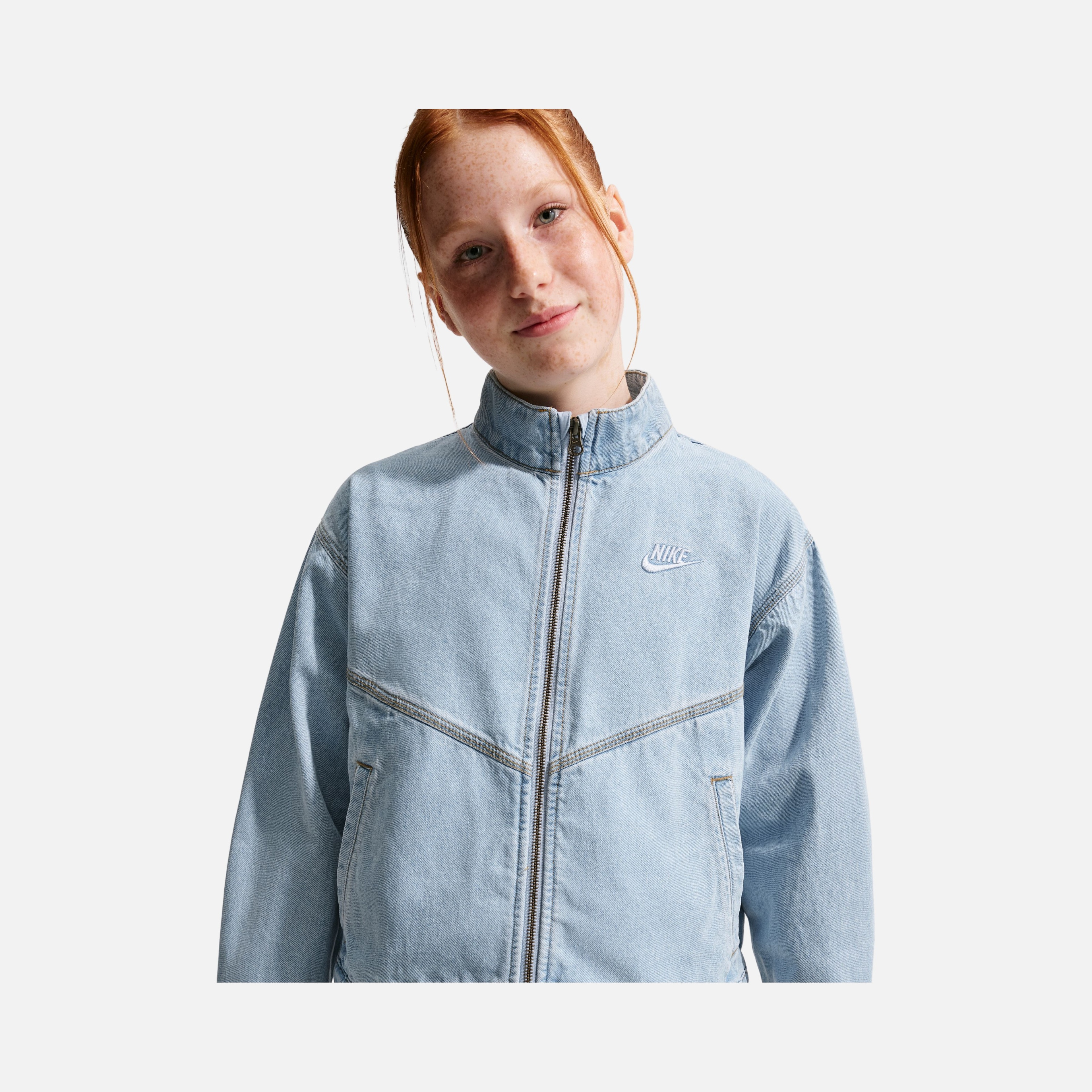 Nike G Nsw Wr Denim Jacket Çocuk Ceket