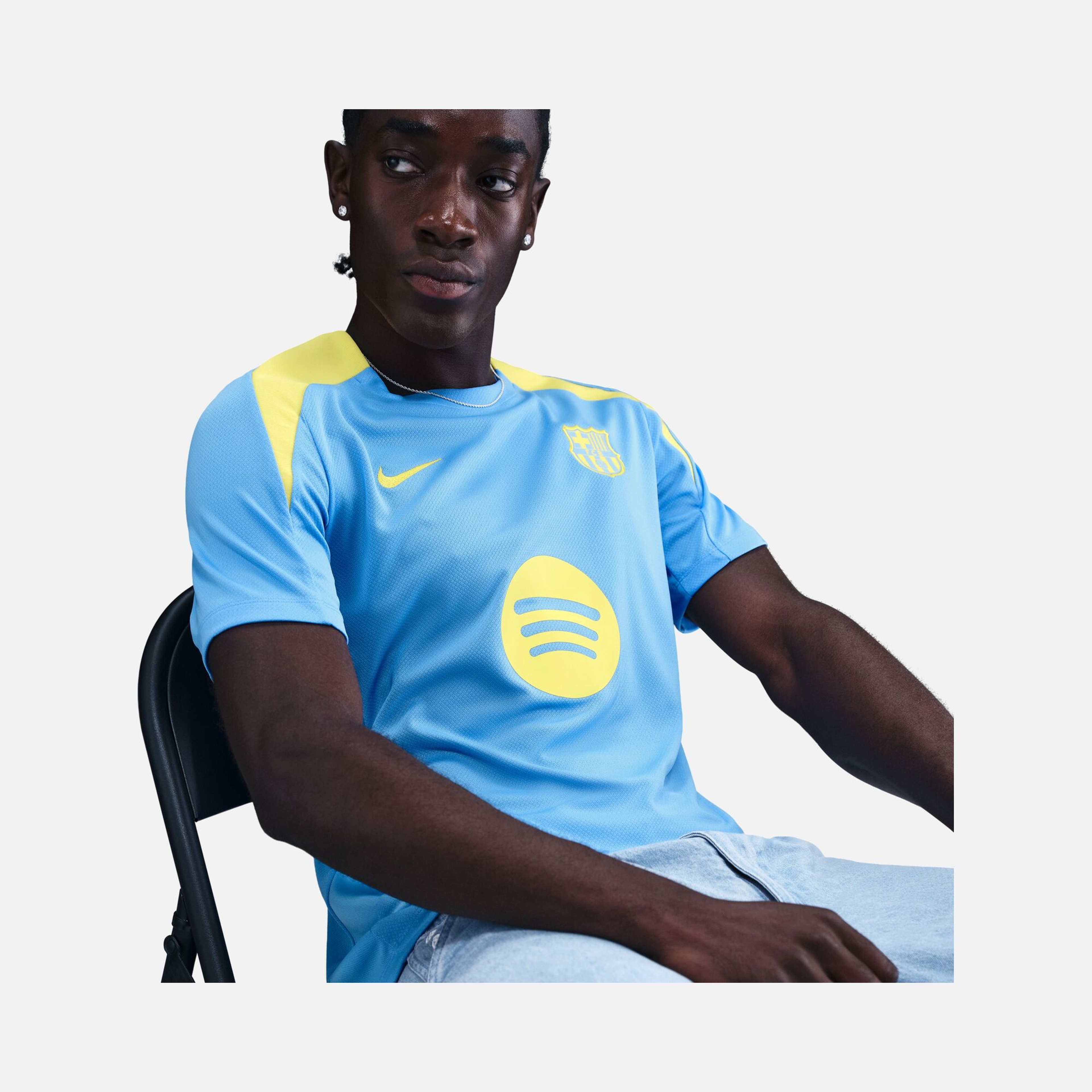 Nike Fc Barcelona M Dri-fit Strike Ss Top Forma