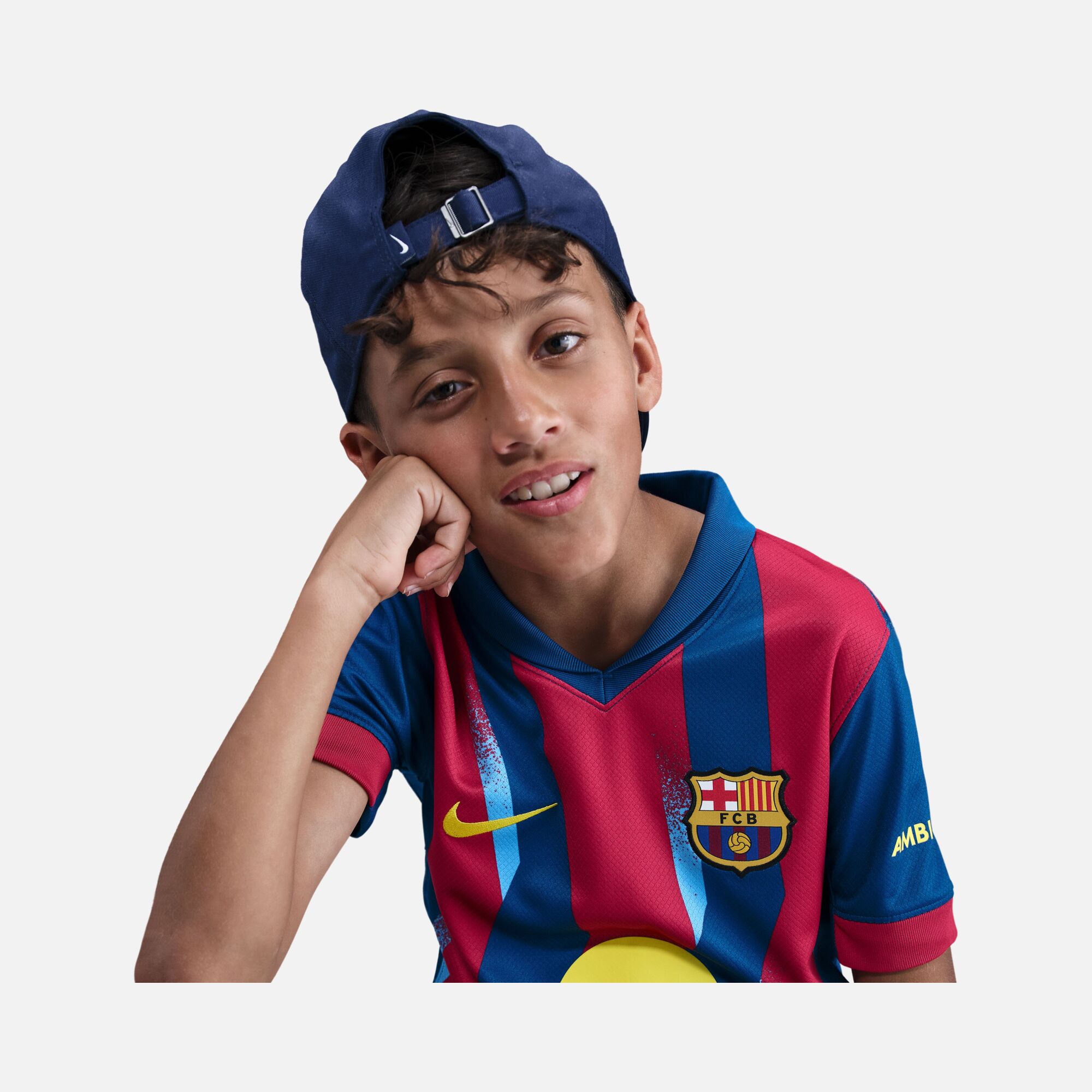 Nike Fc Barcelona Y Dri-fit Jersey Ss Stadium Se Çocuk Forma