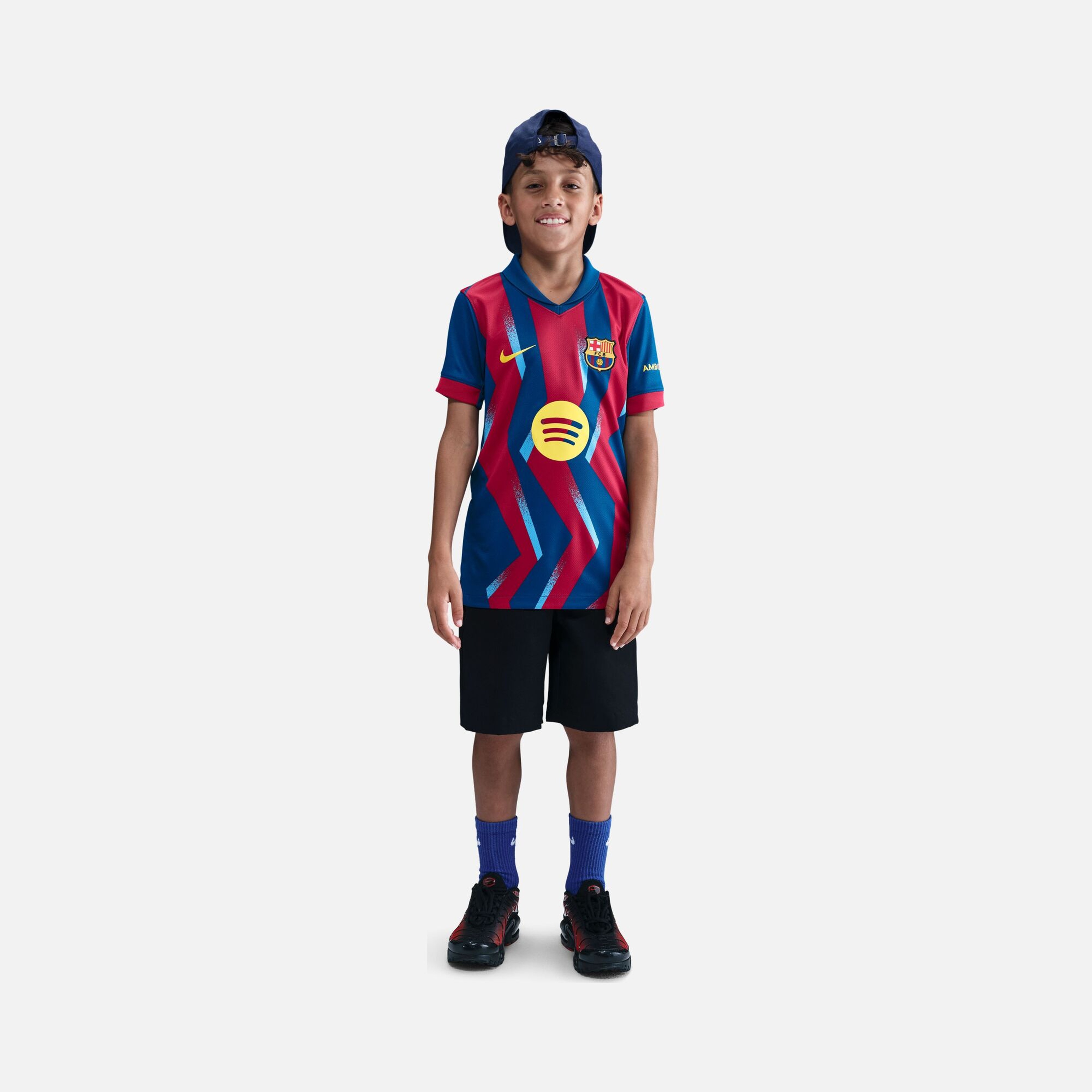 Nike Fc Barcelona Y Dri-fit Jersey Ss Stadium Se Çocuk Forma