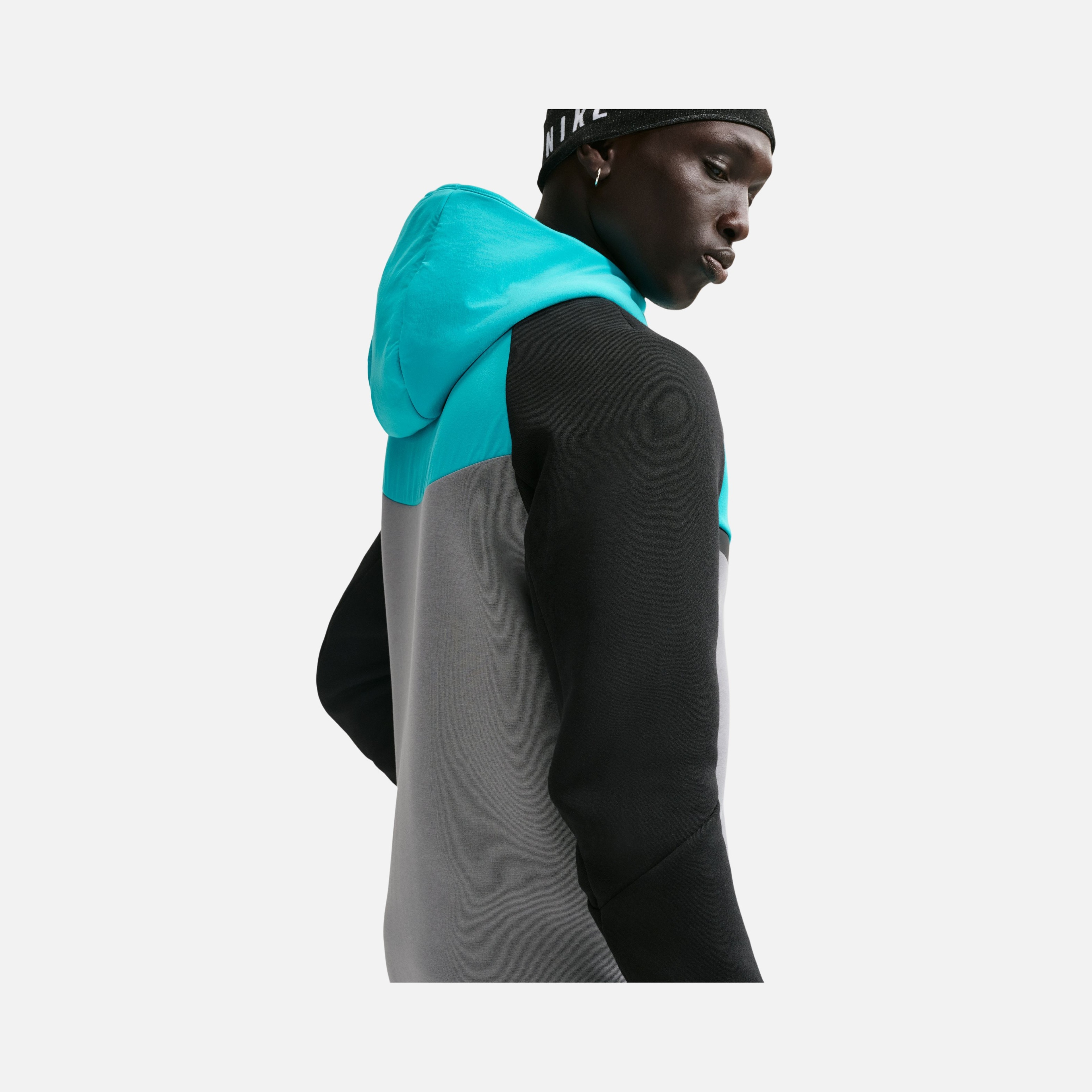 Nike M Tech Fleece Mix Wr Hoodie Erkek Ceket
