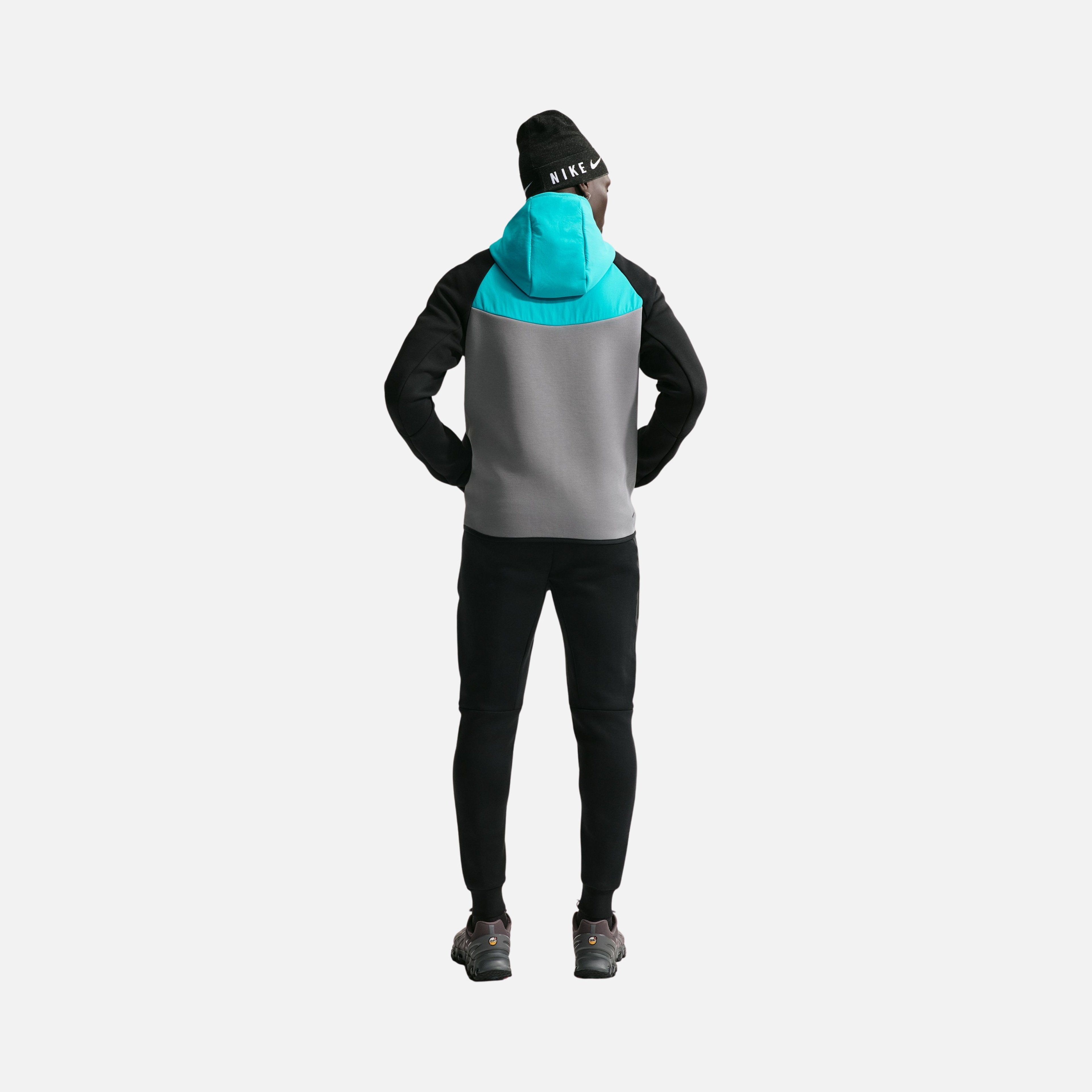 Nike M Tech Fleece Mix Wr Hoodie Erkek Ceket