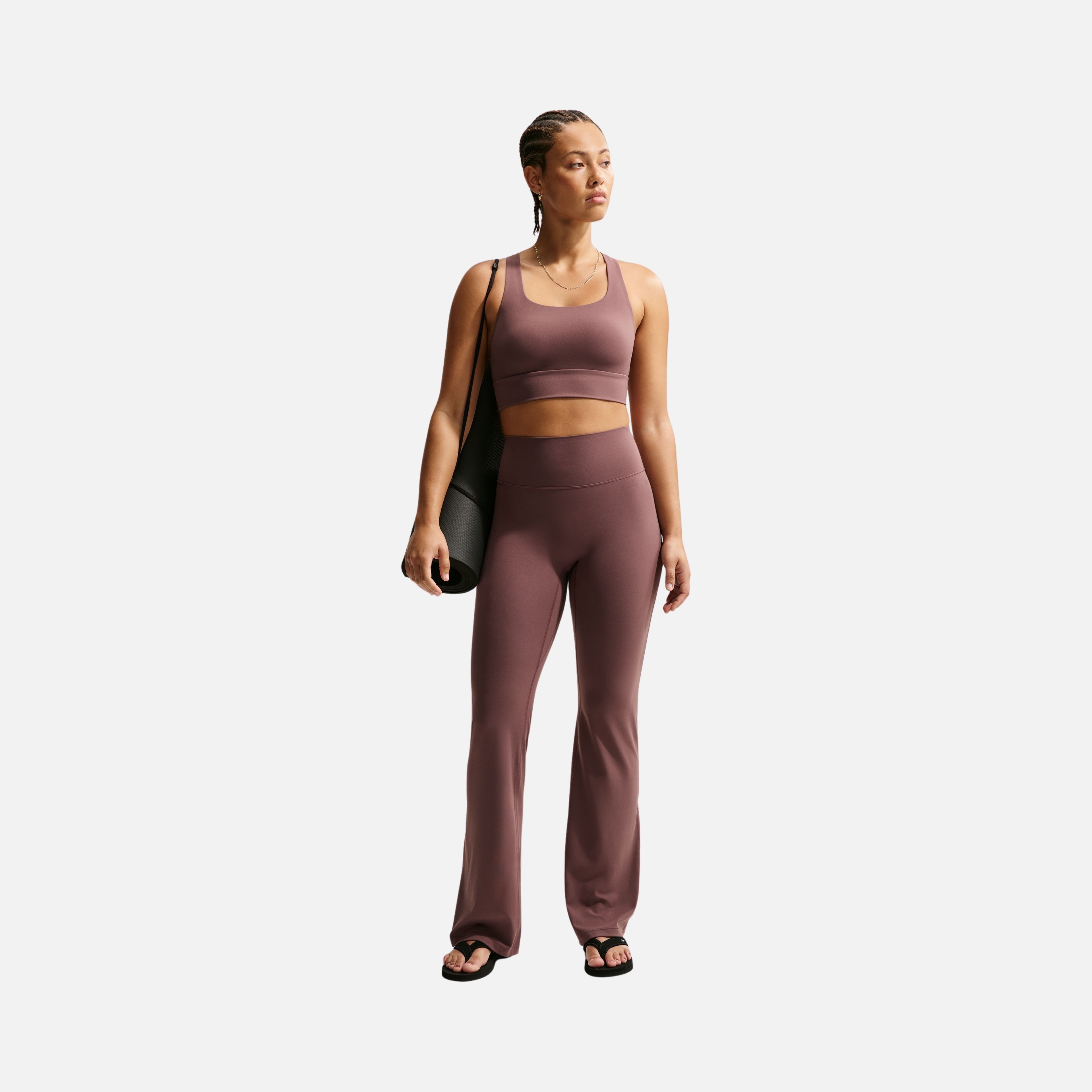 Nike Dri-fit Zenvy Hr Flare Useam Kadın Tayt