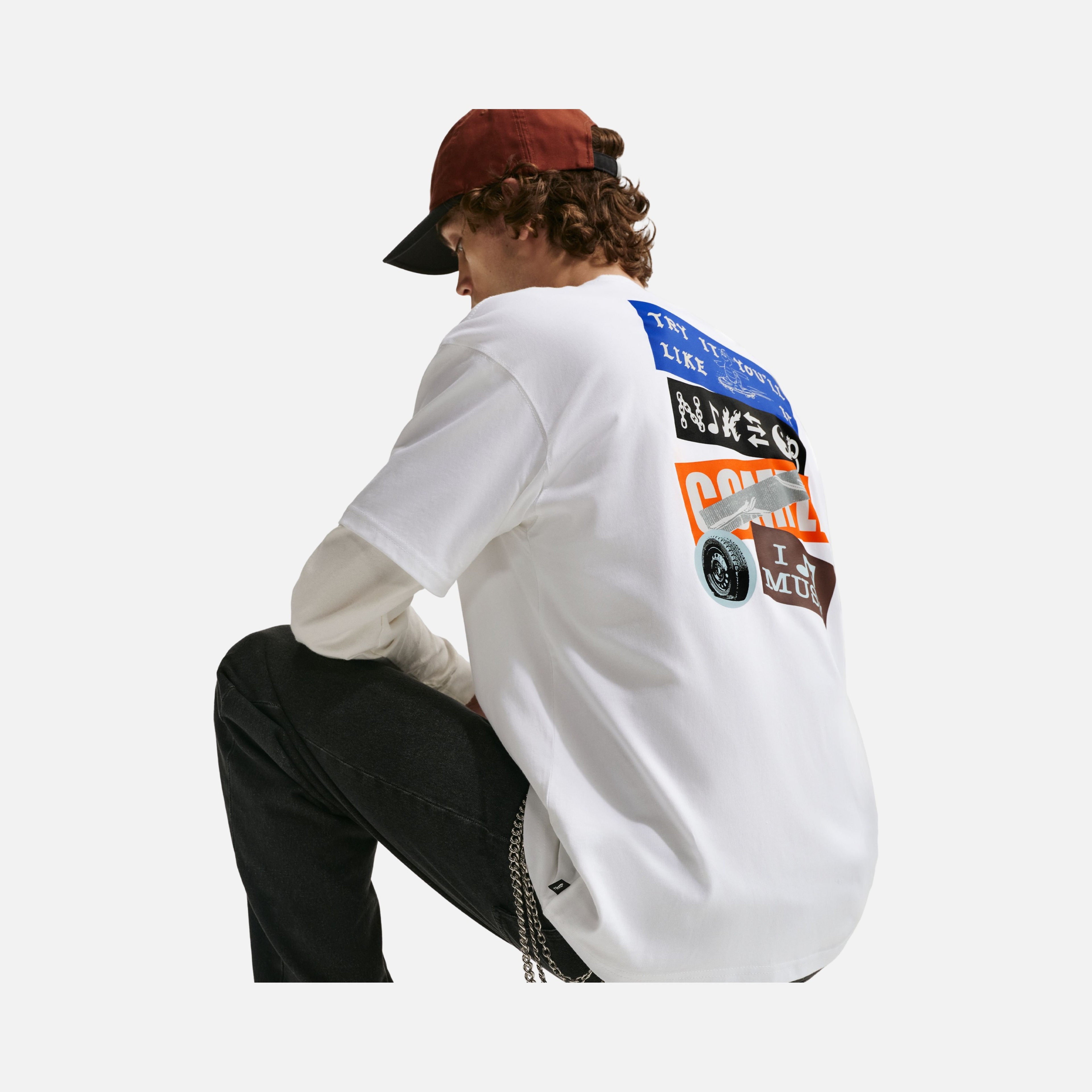 Nike U Sb Tee Lse Stickers Erkek Tişört