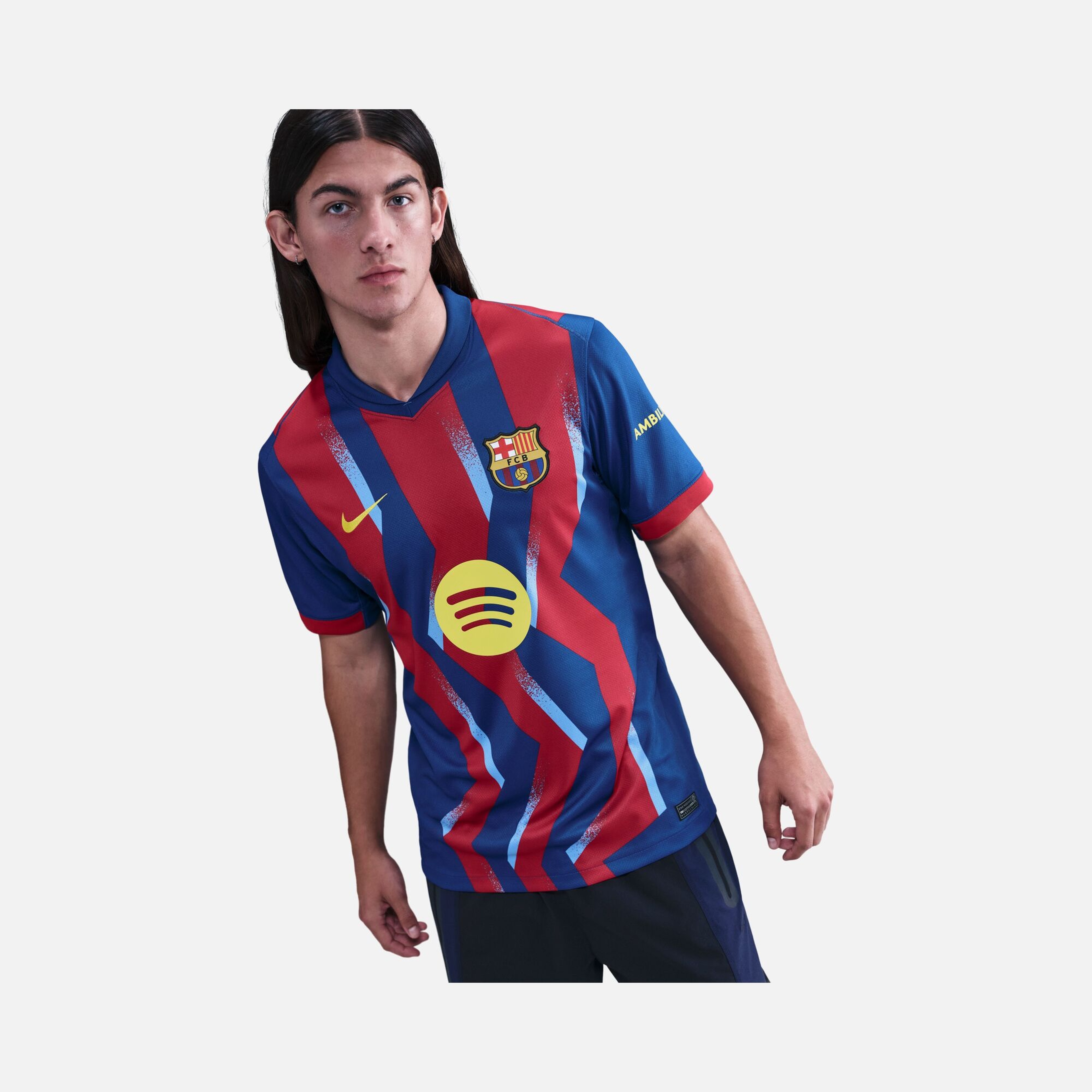 Nike Fc Barcelona M Dri-fit Jsy Ss Stad Se Erkek Forma