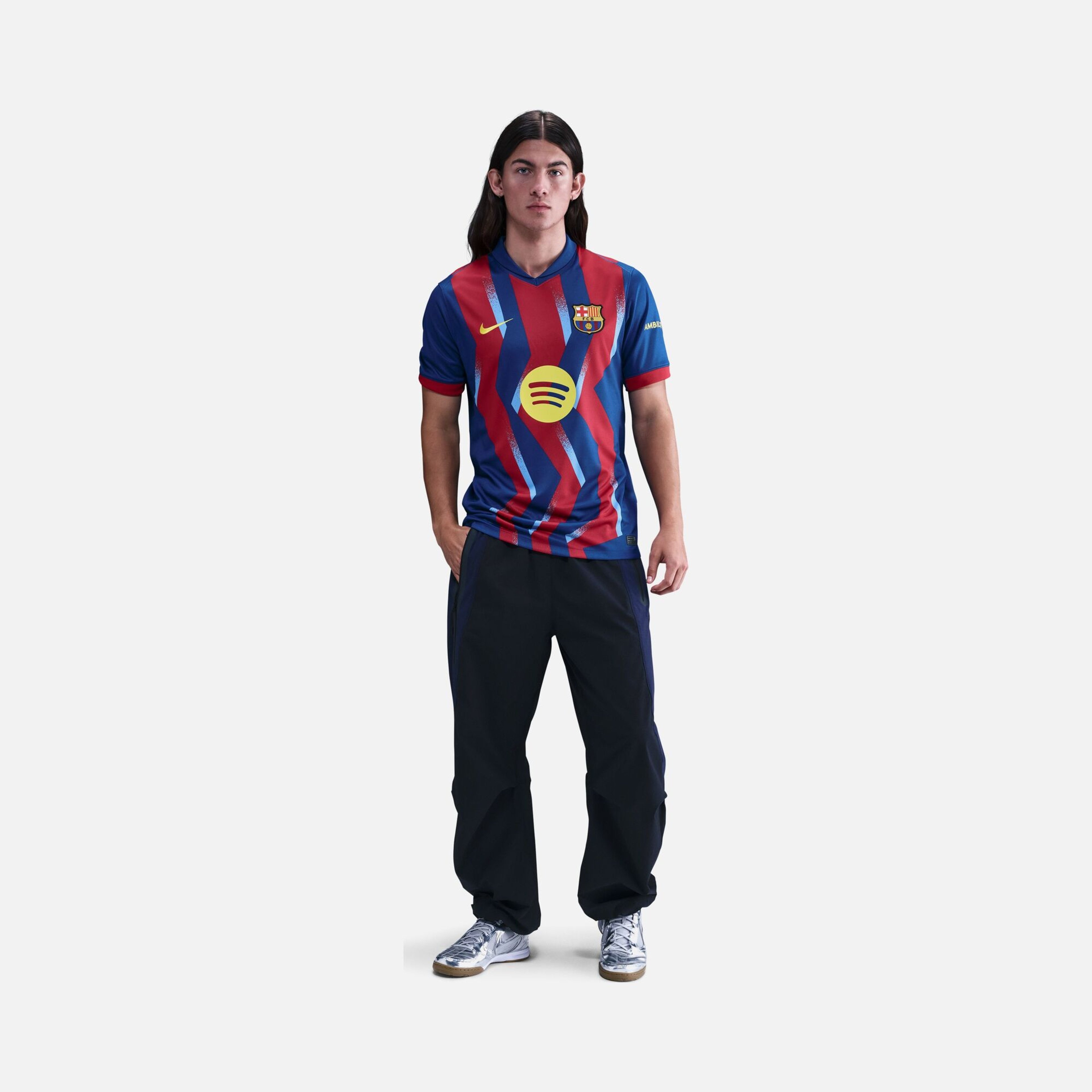 Nike Fc Barcelona M Dri-fit Jsy Ss Stad Se Erkek Forma