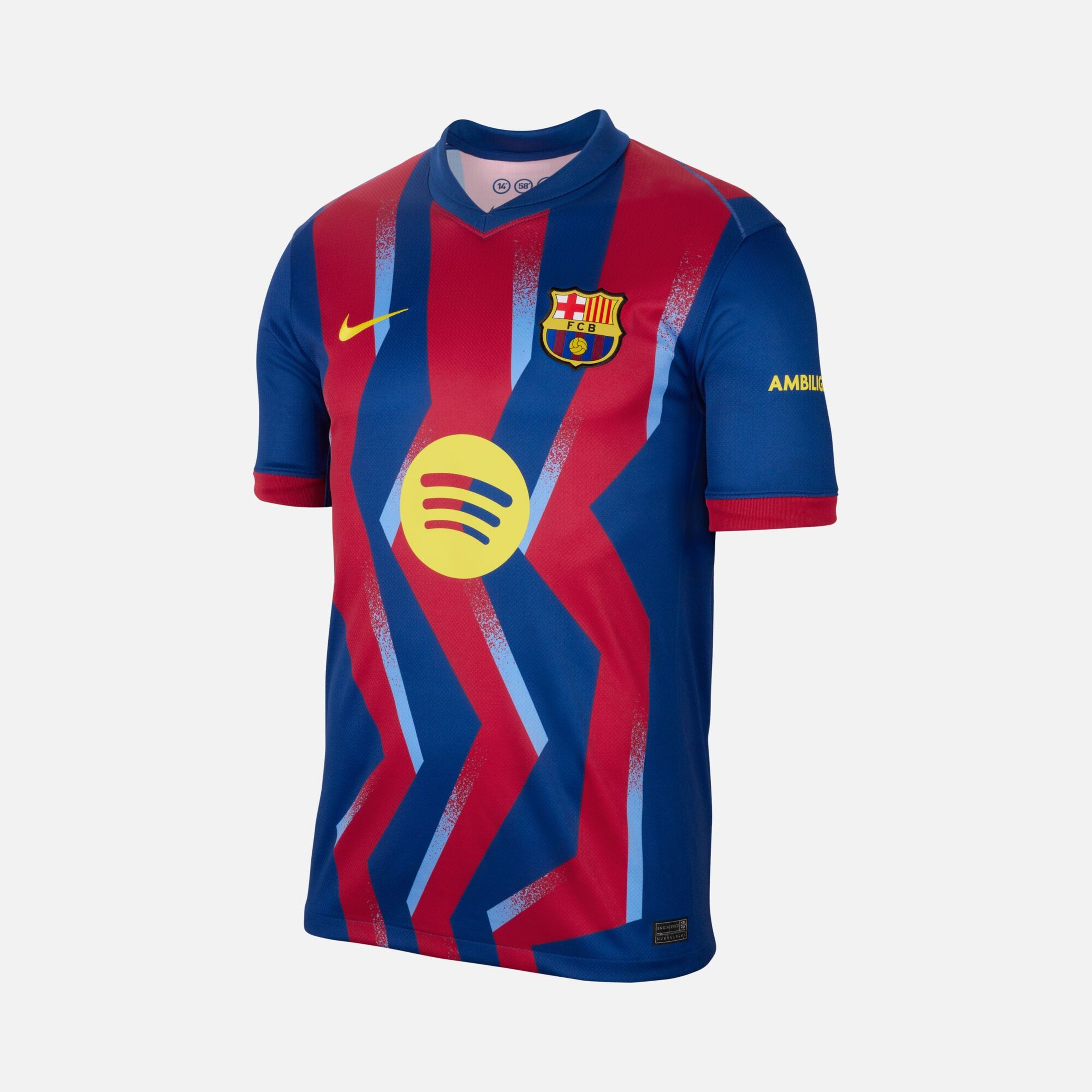 Nike Fc Barcelona M Dri-fit Jsy Ss Stad Se Erkek Forma