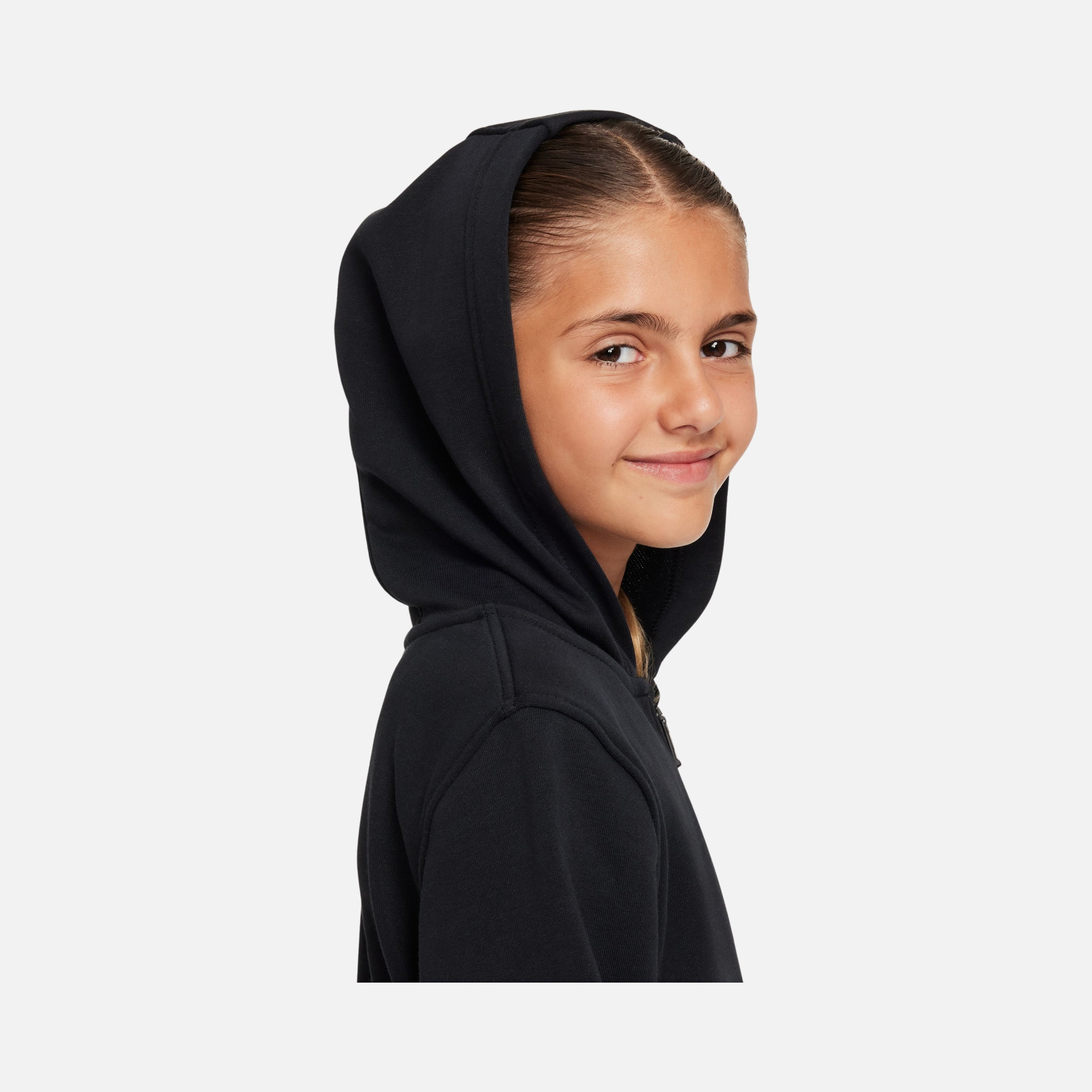 Nike K Nsw Club Ft Hd Fz Ls Çocuk Ceket