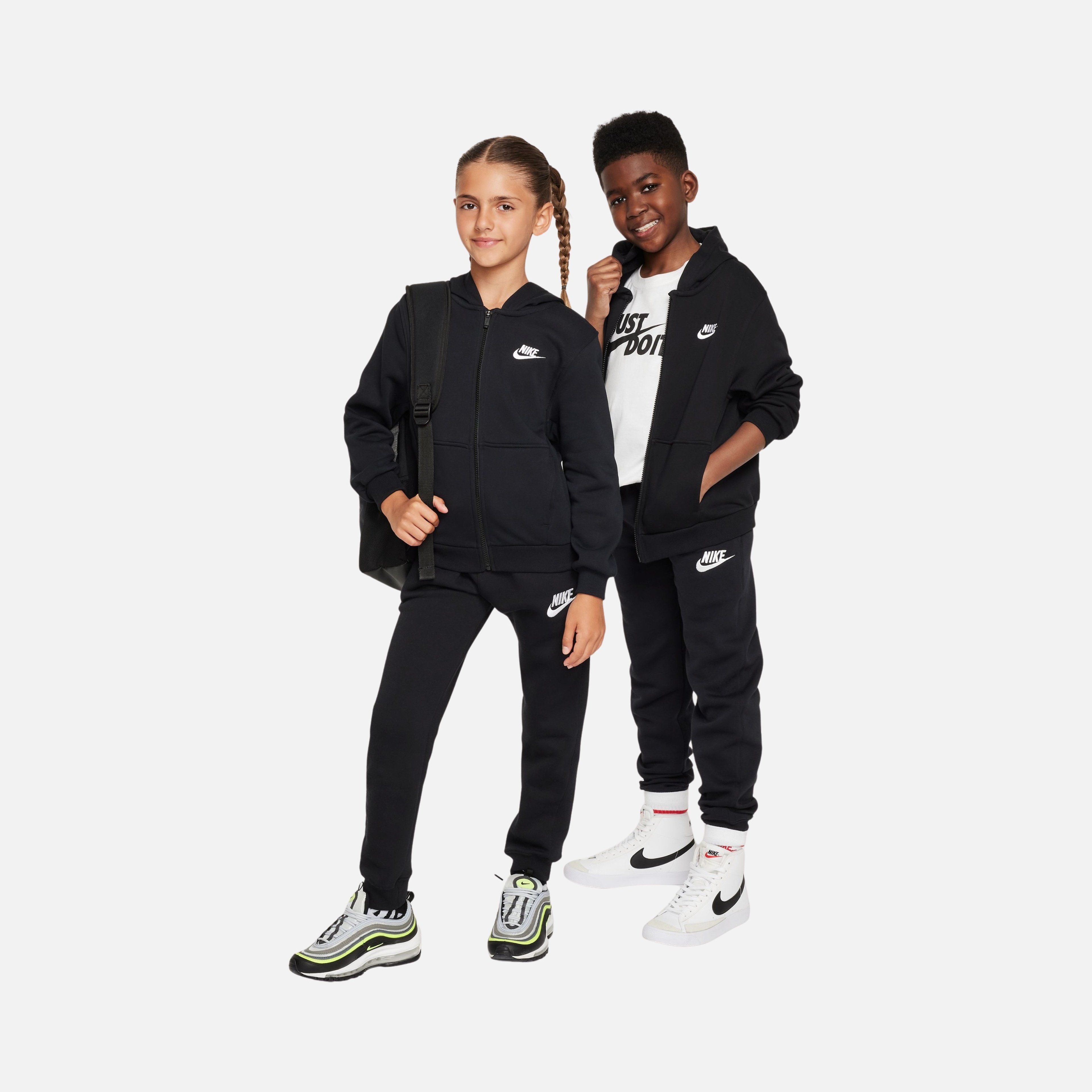 Nike K Nsw Club Ft Hd Fz Ls Çocuk Ceket