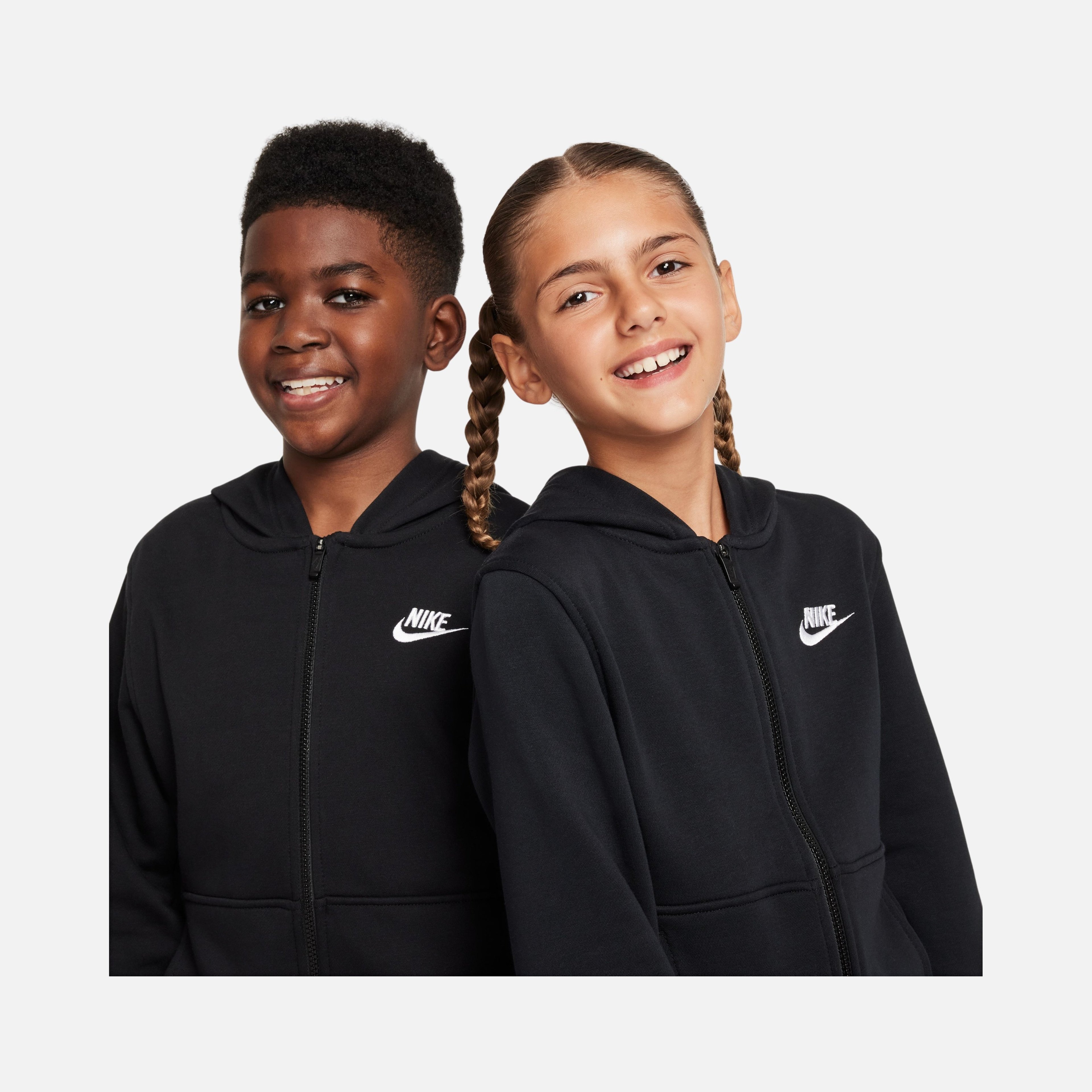 Nike K Nsw Club Ft Hd Fz Ls Çocuk Ceket