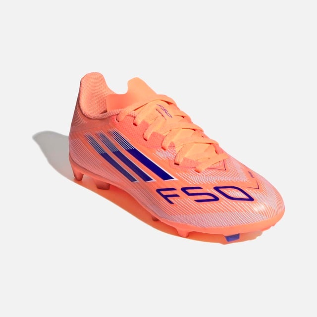Adidas adidas Turuncu F50 League FW25 Fg/Mg Çocuk Krampon Barçın'da! Turuncu - 4. görsel
