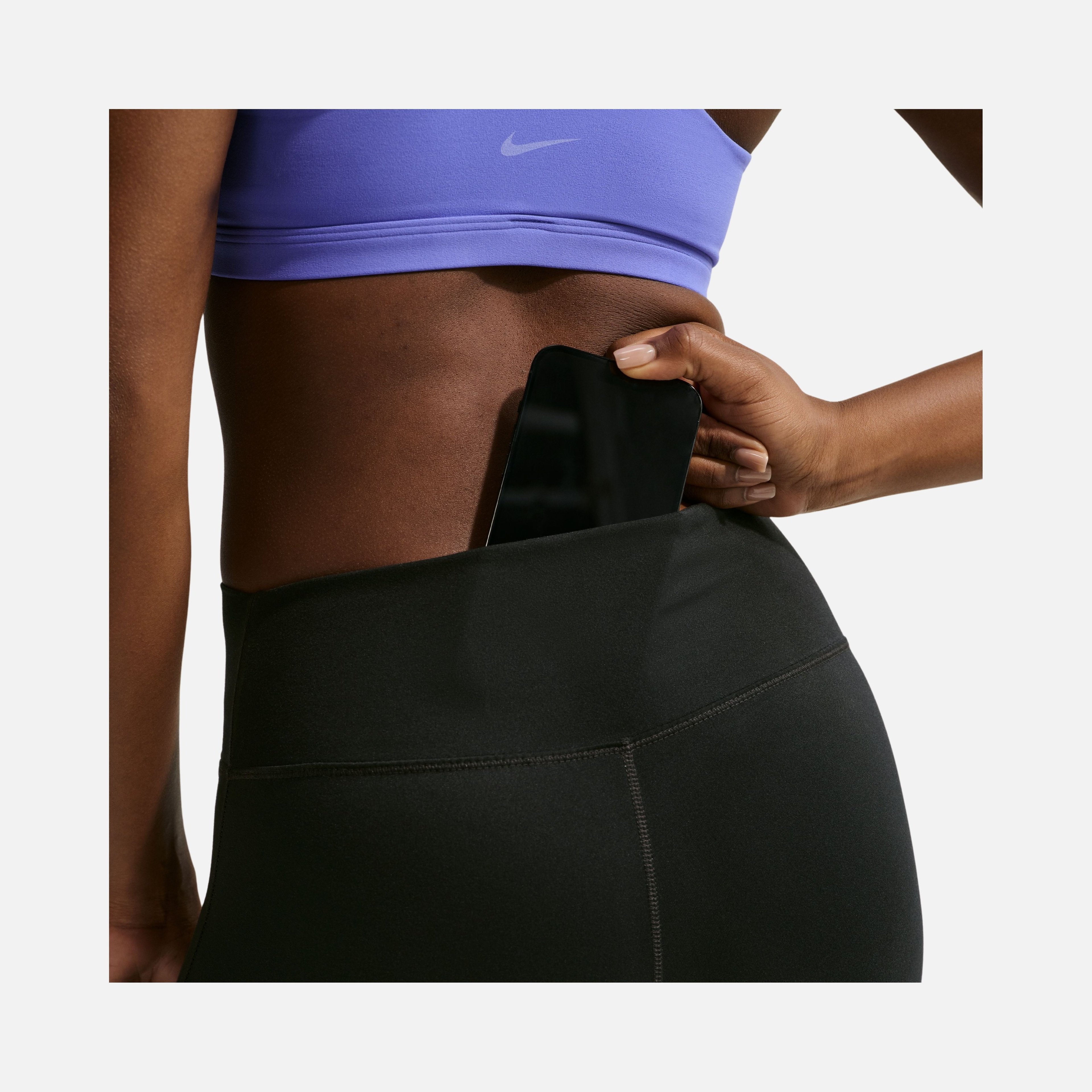 Nike One Df Hr Tght Flare Useam Kadın Tayt