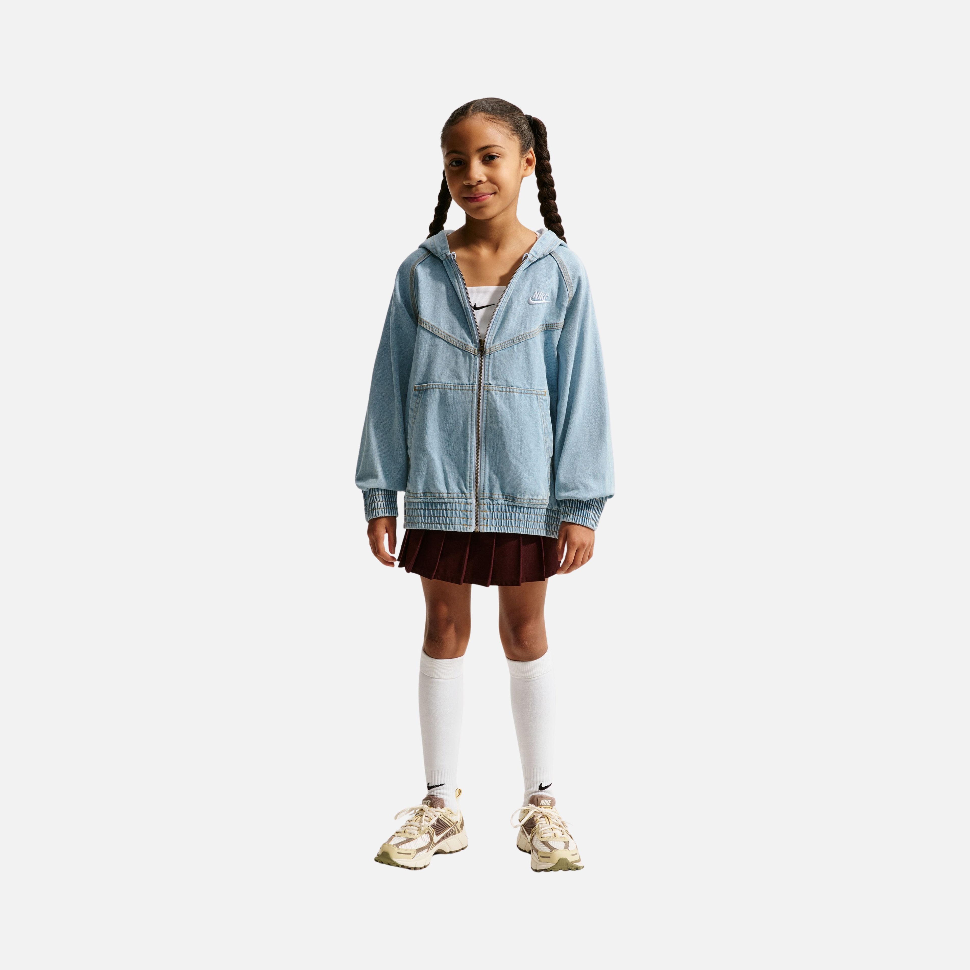 Nike Kids Nsw Wr Denim Fz Jacket Çocuk Ceket