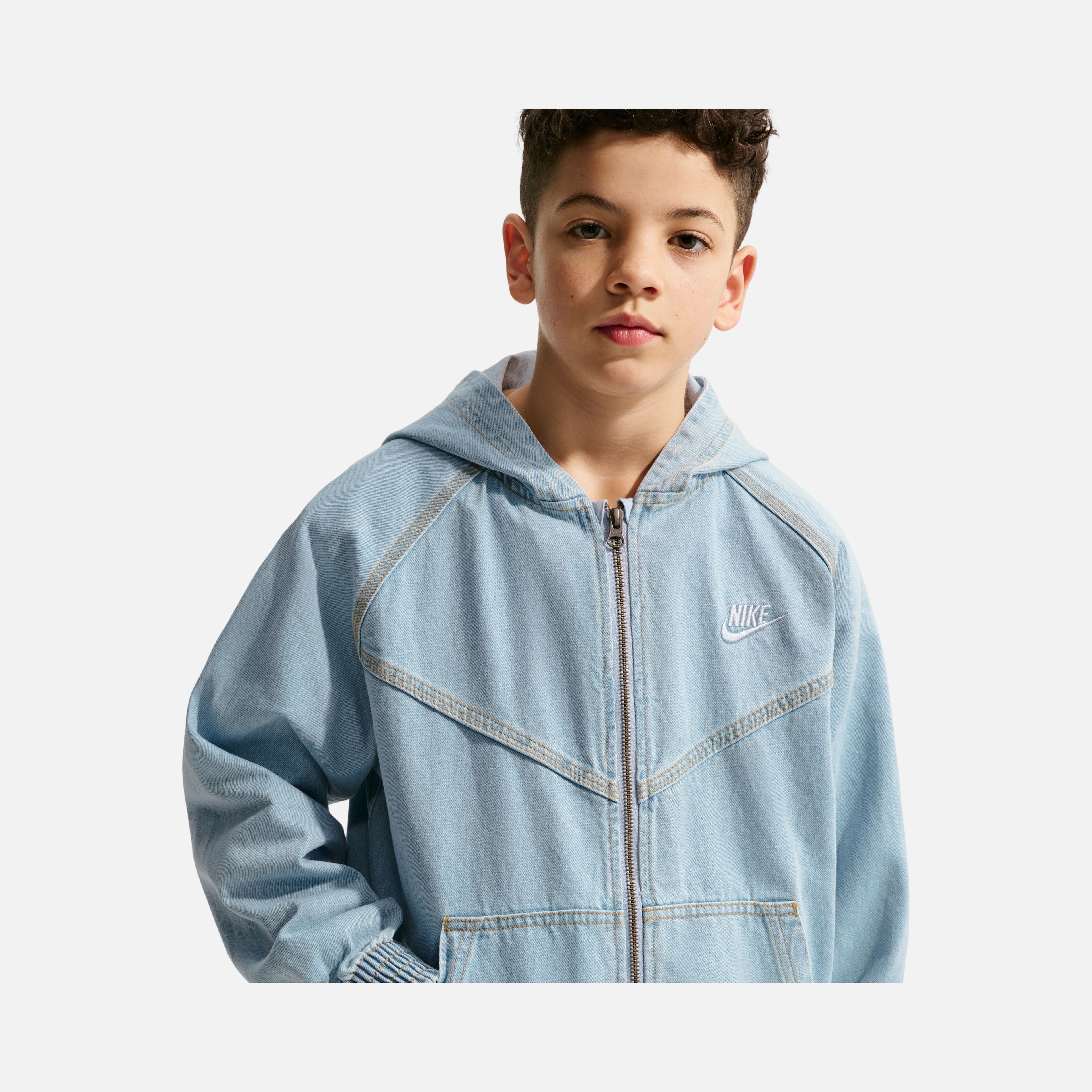 Nike Kids Nsw Wr Denim Fz Jacket Çocuk Ceket