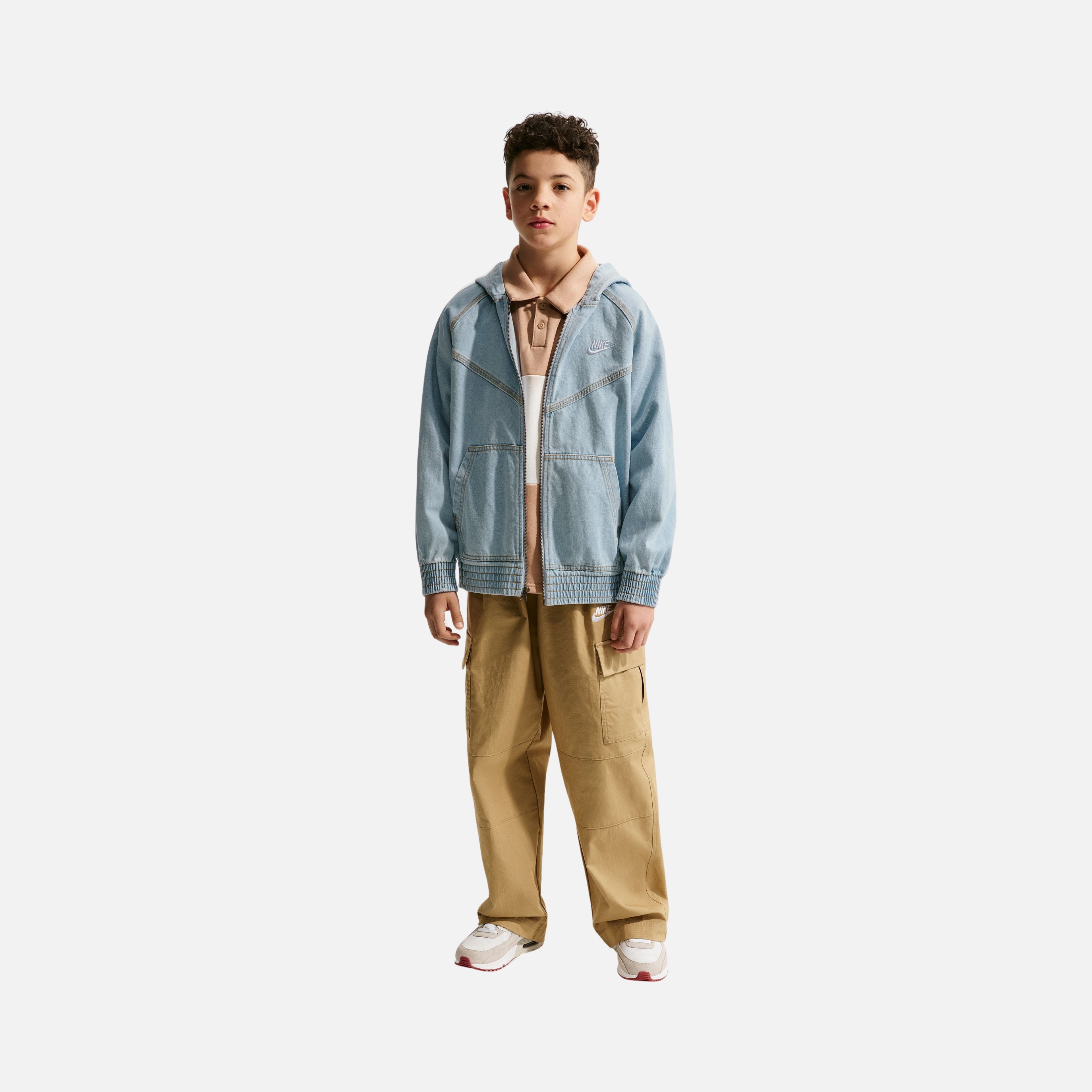 Nike Kids Nsw Wr Denim Fz Jacket Çocuk Ceket