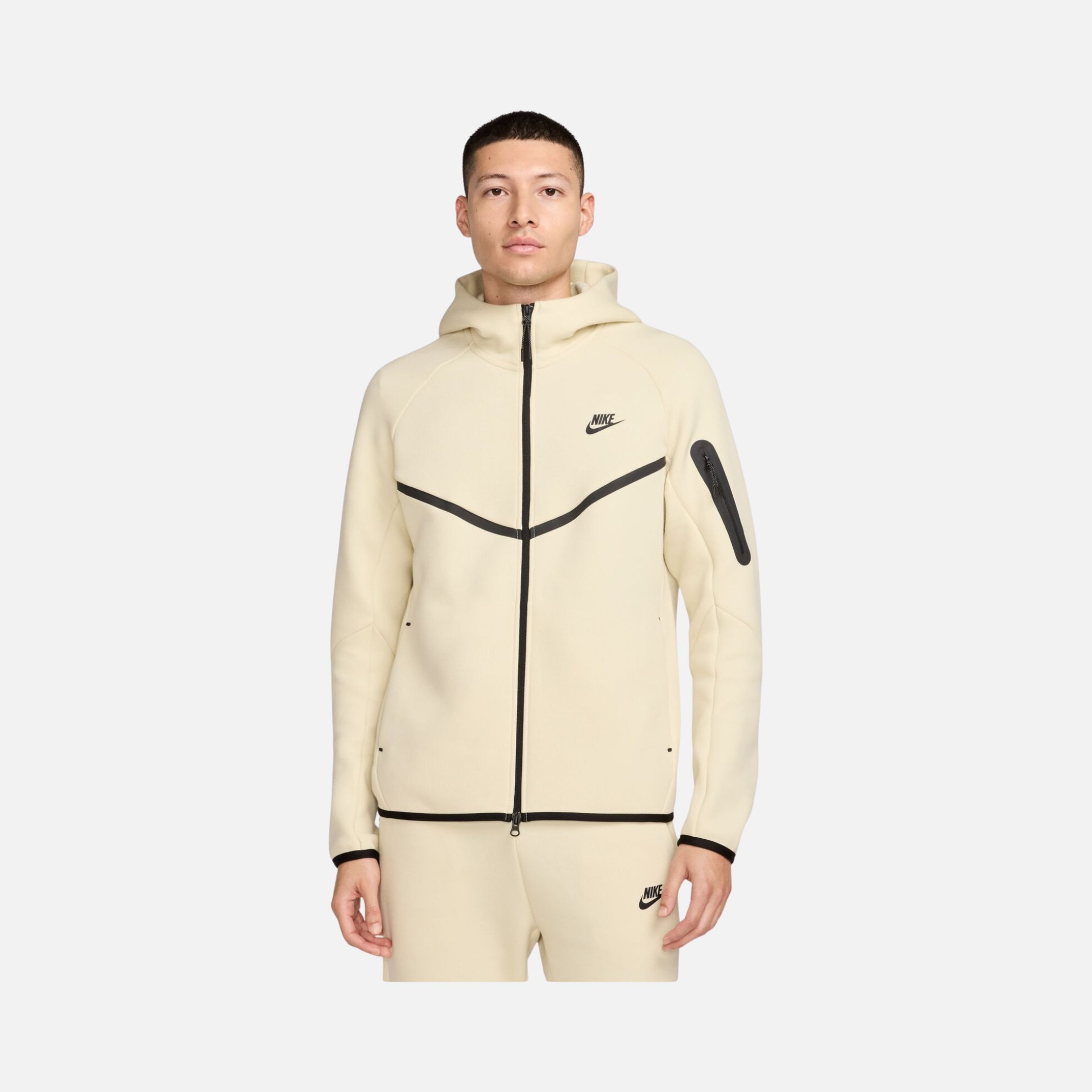 Мужская куртка Nike Sportswear Tech Fleece Windrunner SS25 Full-Zip Hoodie для бега