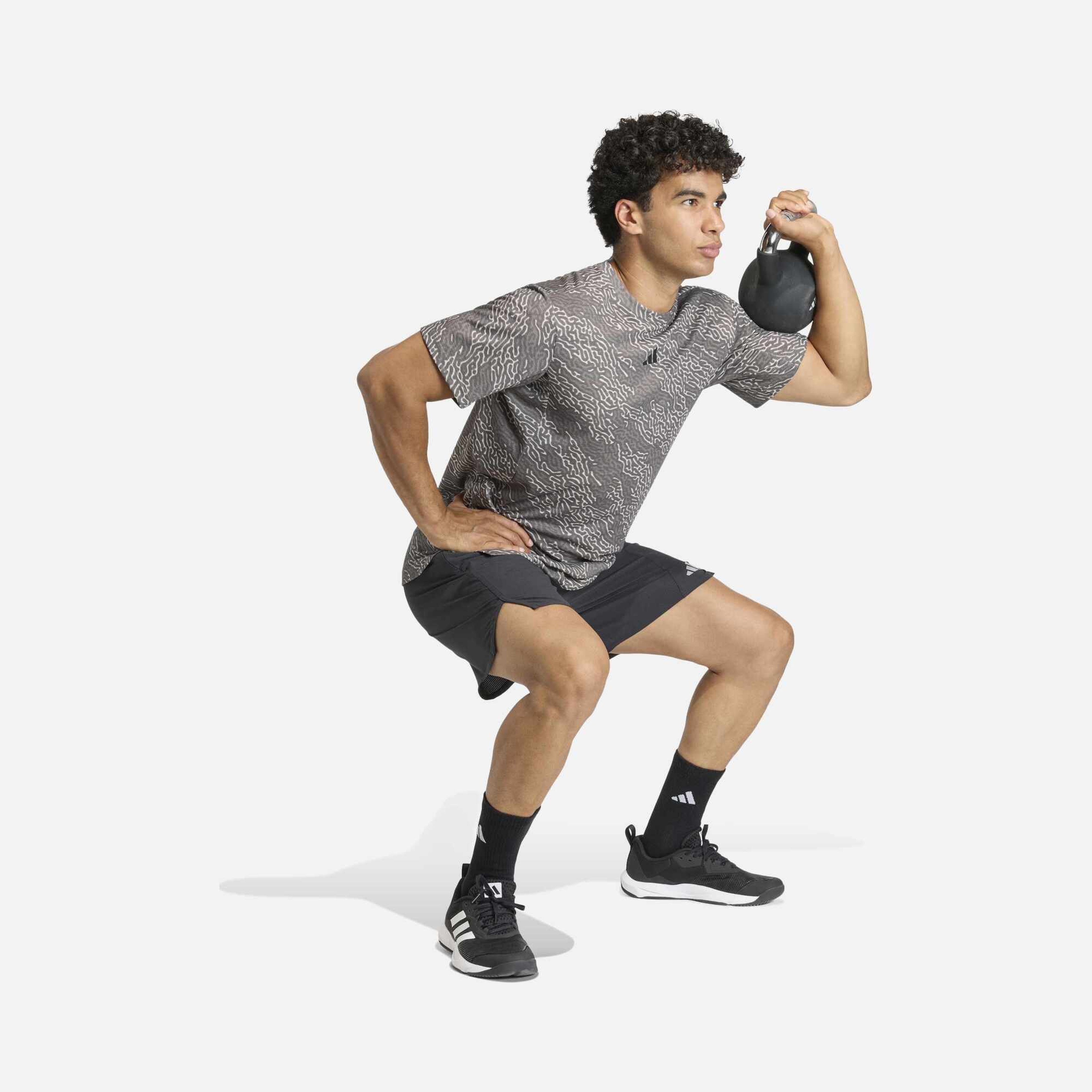 adidas D4 T Aop Tee Erkek Tişört