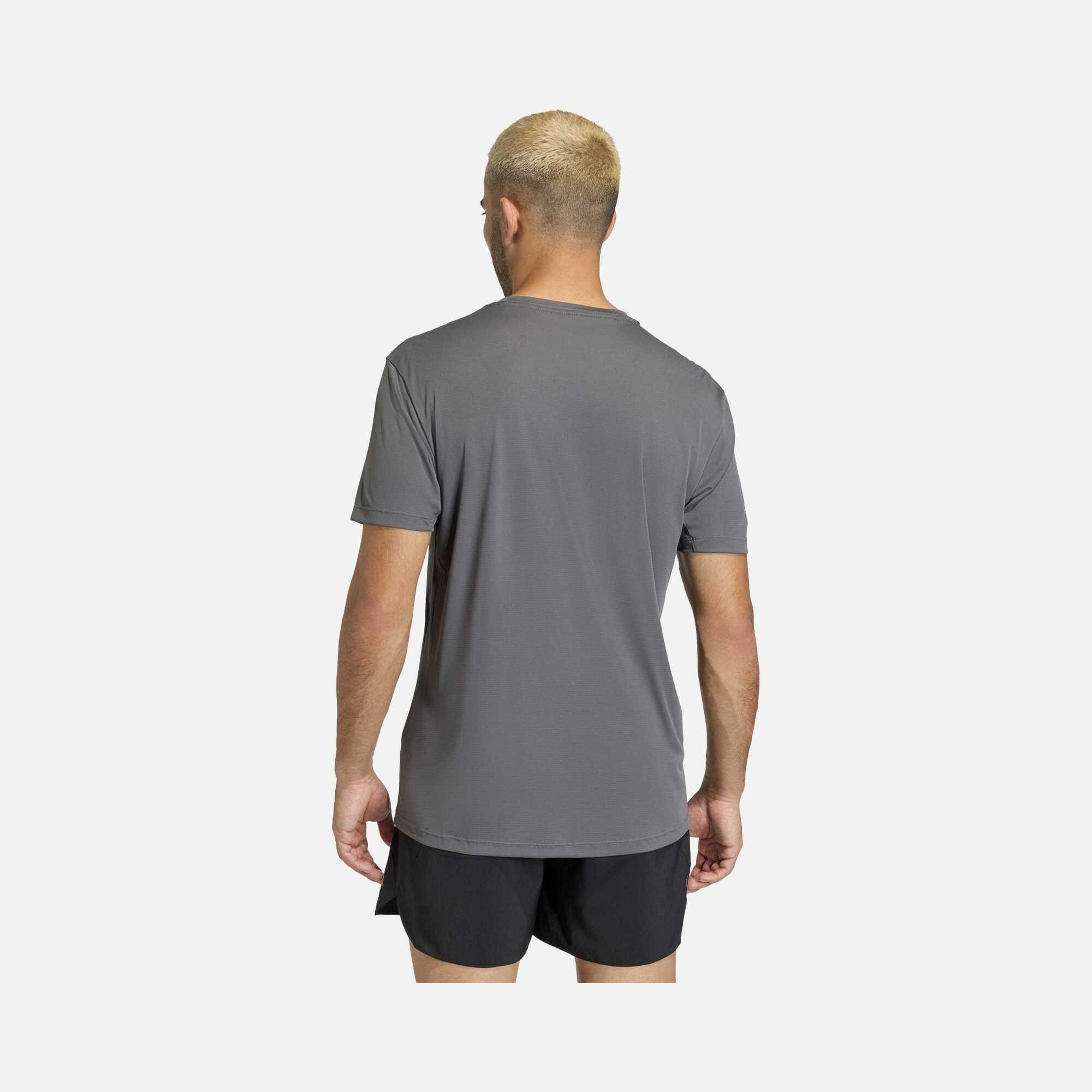 adidas Run Ess Bl T M Erkek Tişört