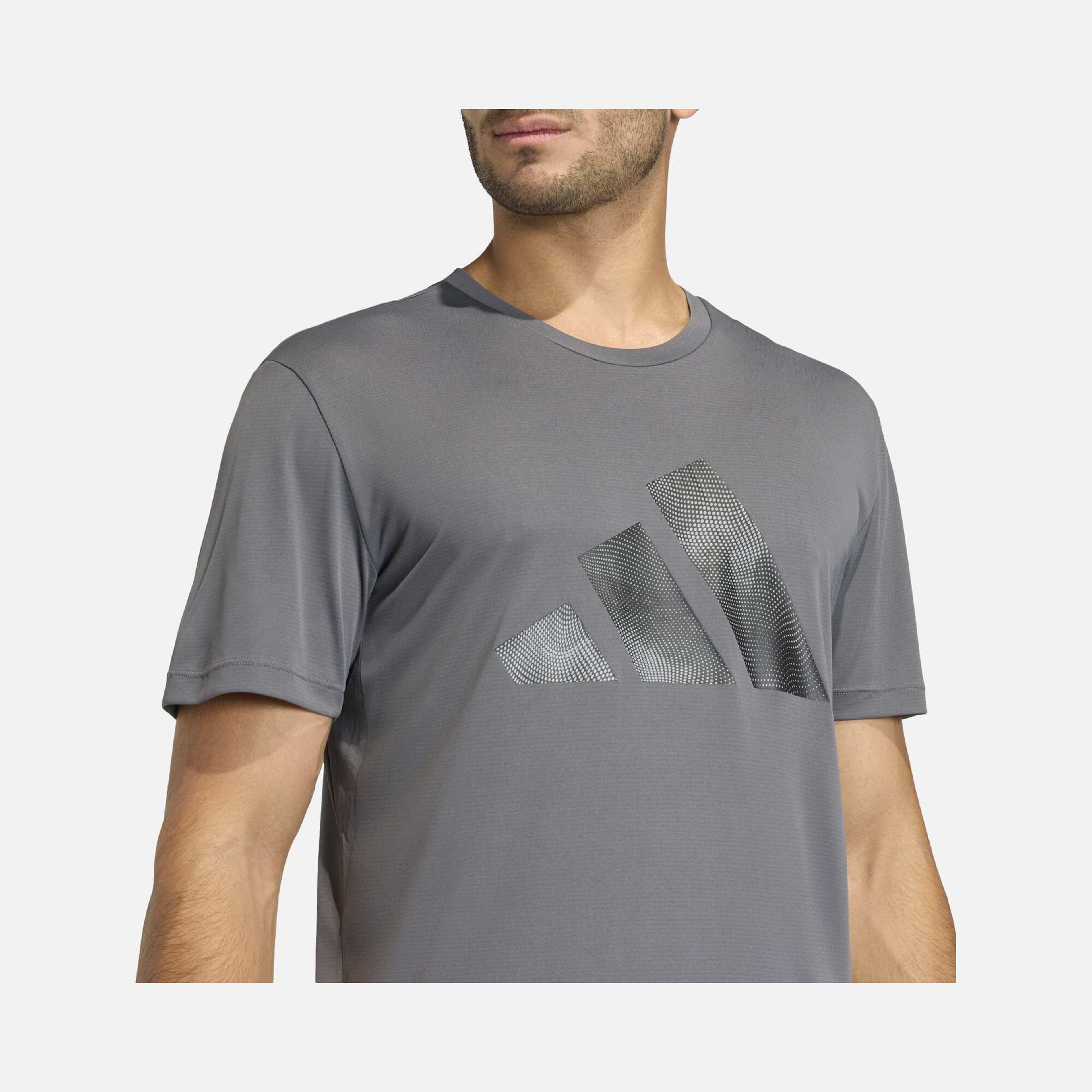 adidas Run Ess Bl T M Erkek Tişört