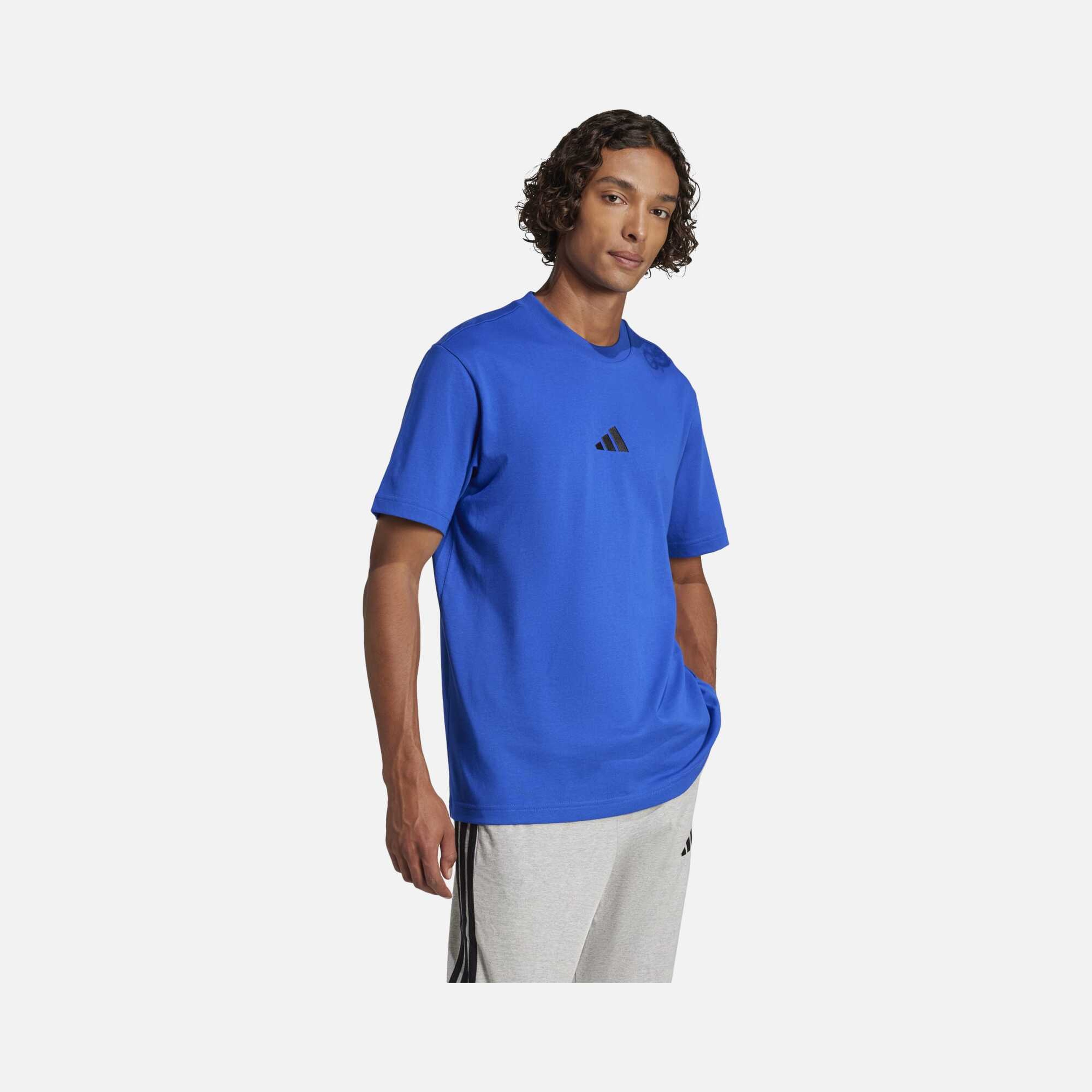 adidas Sportswear Essentials Embroidered Small Logo Single Jersey Short-Sleeve Erkek Tişört
