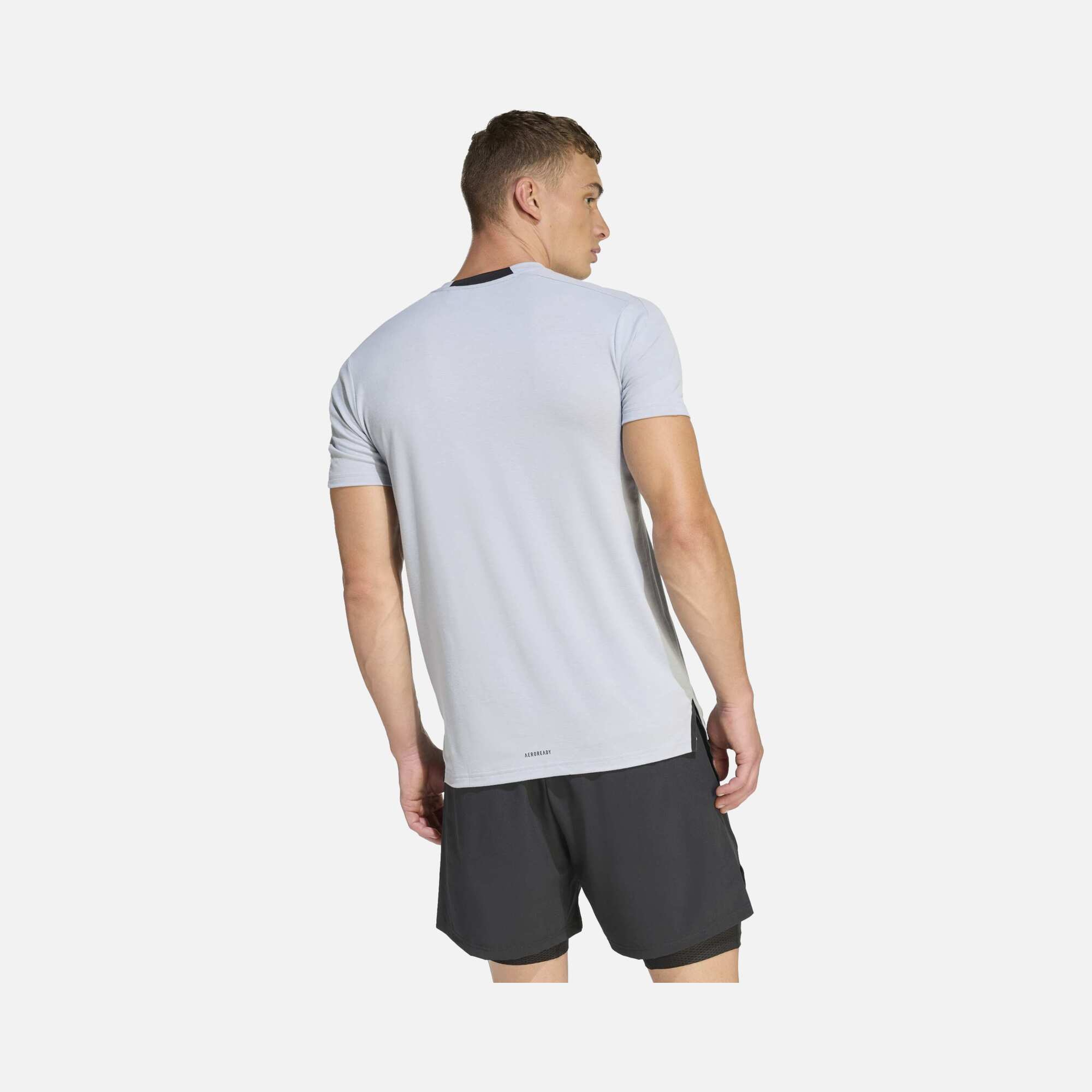 adidas AEROREADY Designed for Training Workout Short-Sleeve Erkek Tişört