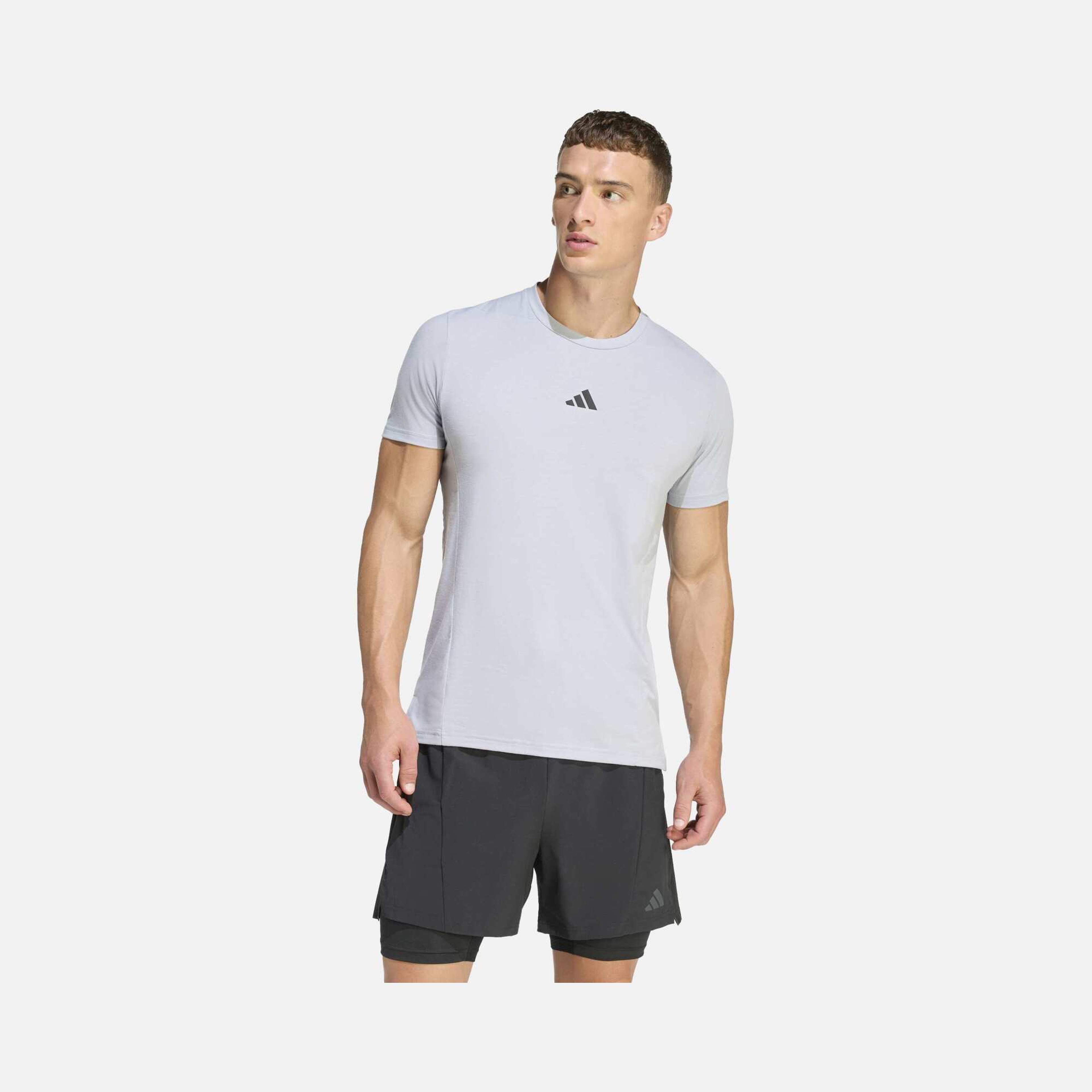 adidas AEROREADY Designed for Training Workout Short-Sleeve Erkek Tişört