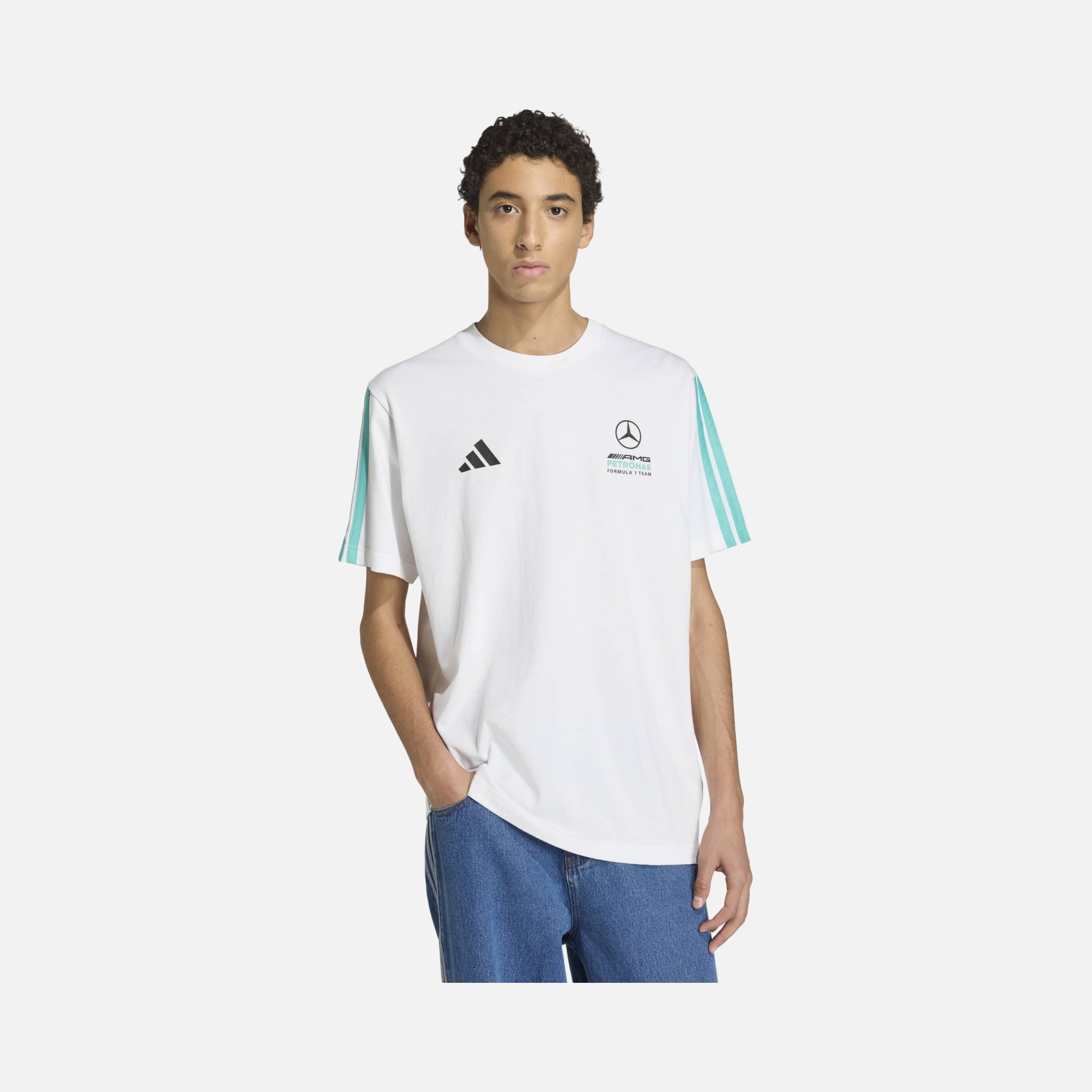 adidas Mercedes Dna Tee M Erkek Tişört