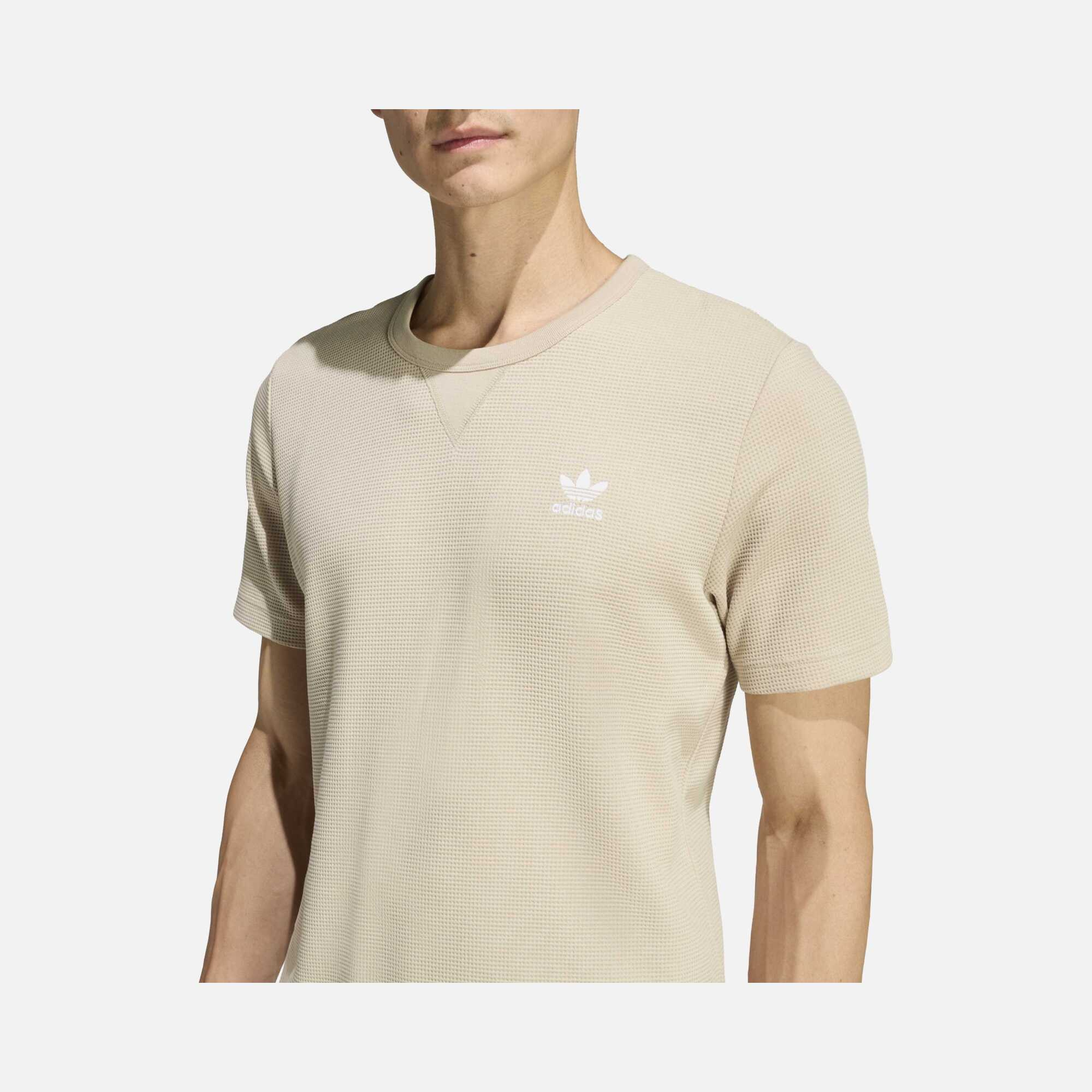 adidas Essentials Trefoil Waffle Erkek Tişört