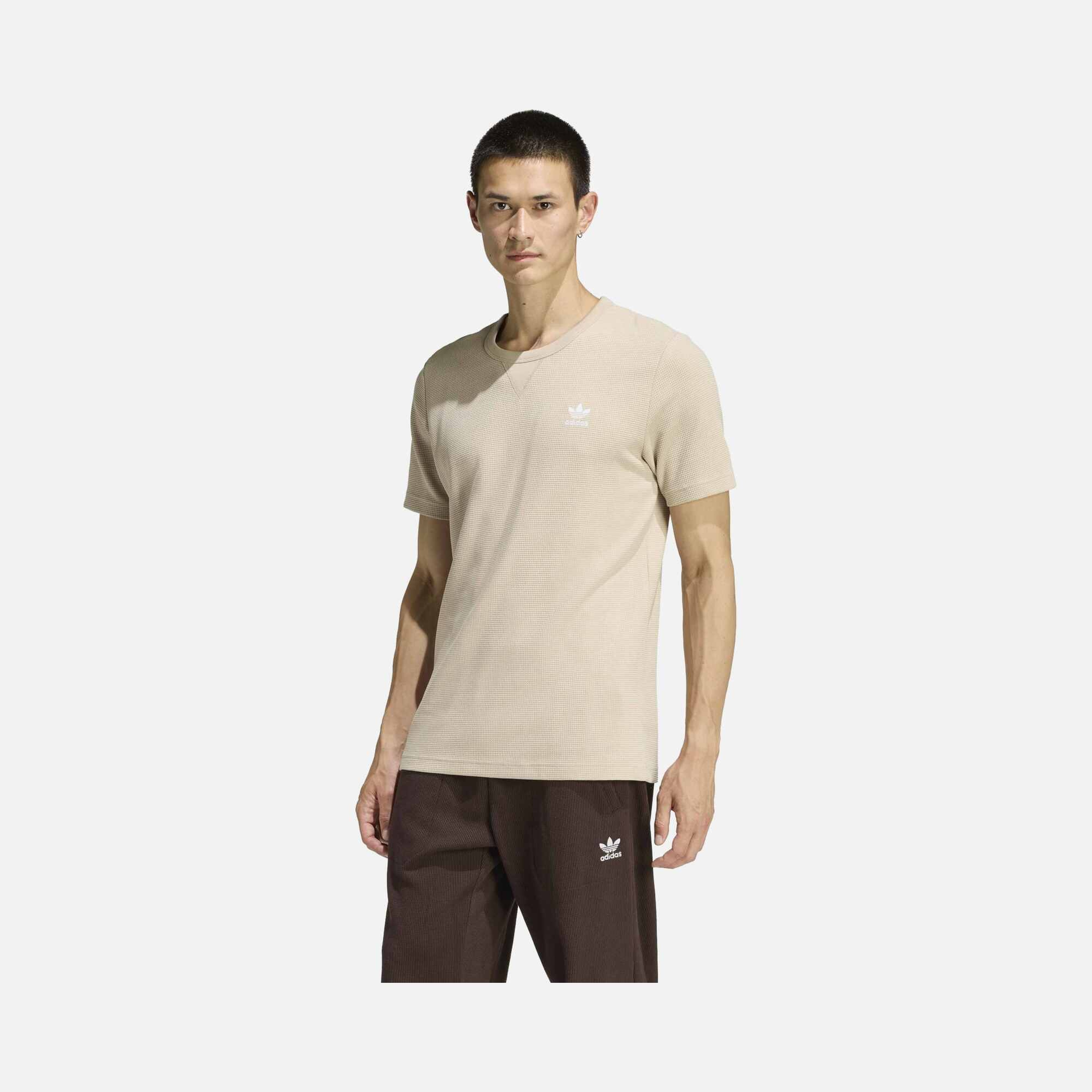 adidas Essentials Trefoil Waffle Erkek Tişört