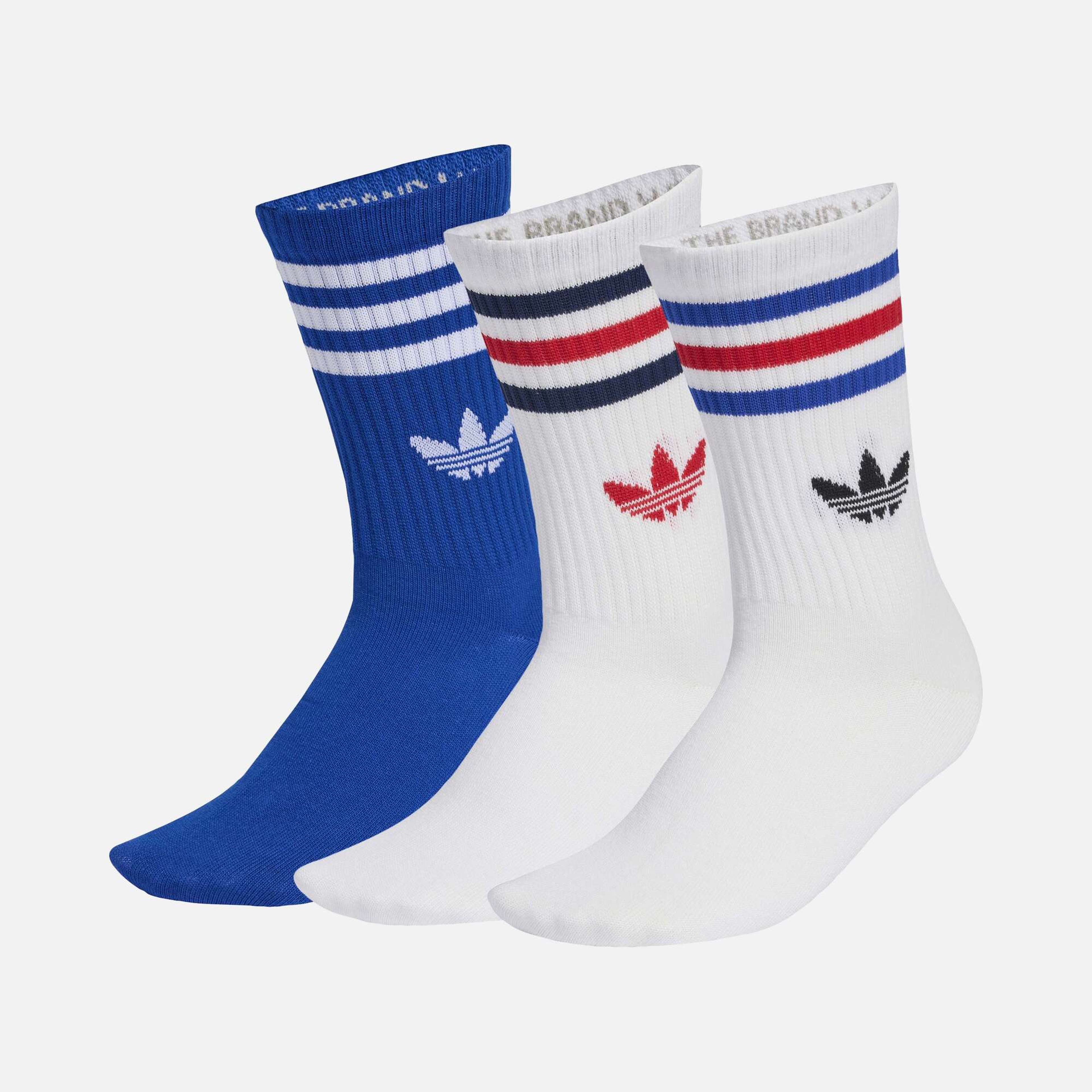 adidas 3-Stripes Crew Socks 3 Pairs Çorap